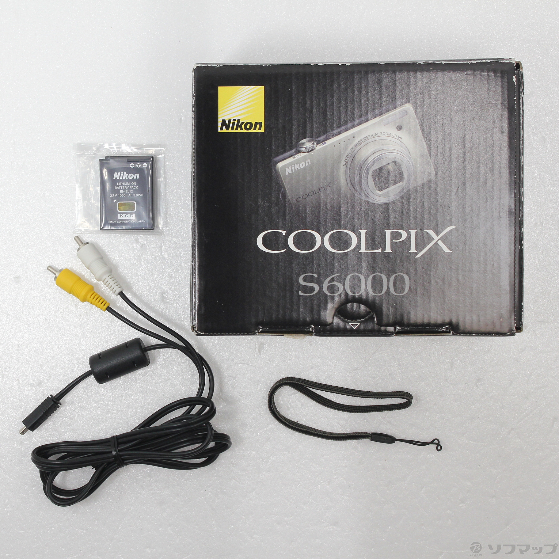中古】COOLPIX S6000 (1420万画素／7倍ズーム／SDHC／シャンパン
