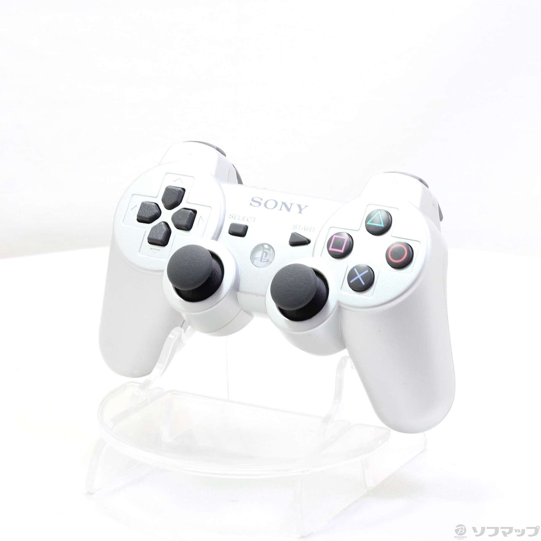 中古】ワイヤレスコントローラー DUALSHOCK3 サテンシルバー