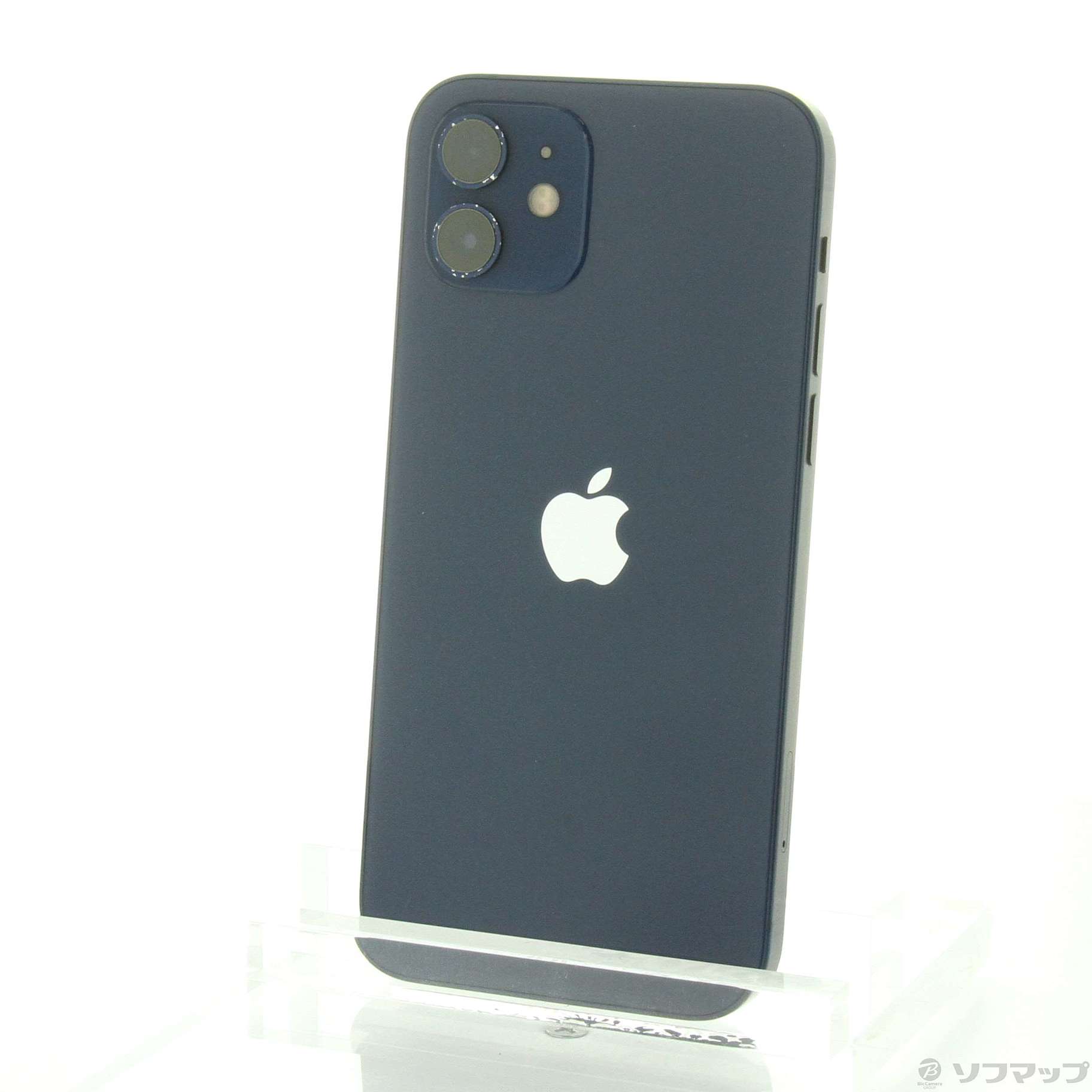 (中古)Apple iPhone12 128GB ブルー MGHX3J/A SIMフリー(252-ud)
