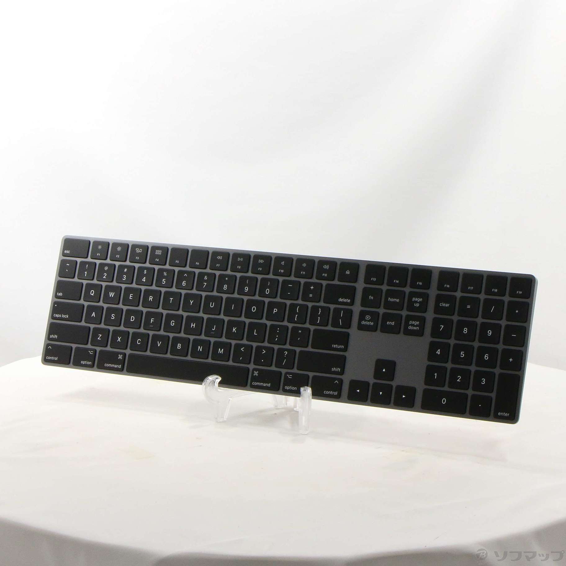 中古】Magic Keyboard テンキー付 US配列 スペースグレイ MRMH2LL／A