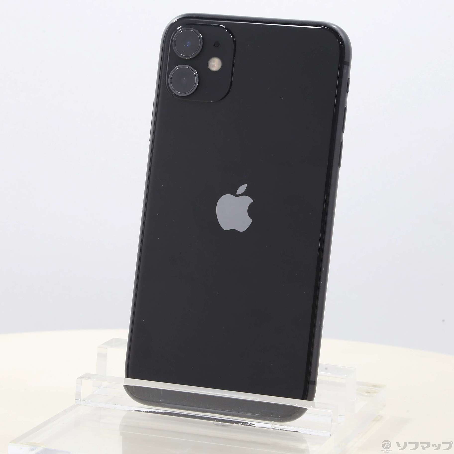 中古】iPhone11 128GB ブラック MWM02J／A SIMフリー [2133046847280