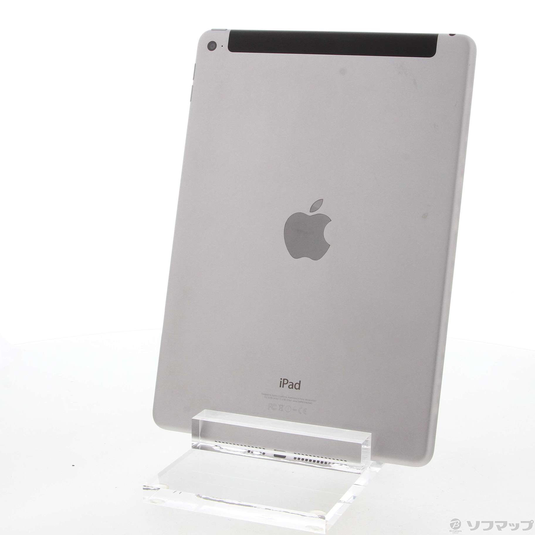 中古】iPad Air 2 16GB スペースグレイ MGGX2J／A au [2133046854806