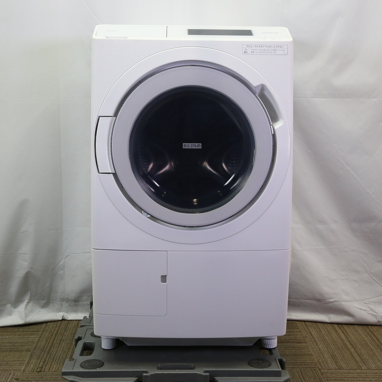 中古】〔中古品〕 ドラム式洗濯機 ホワイト BD-STX120HL-W ［洗濯12.0 