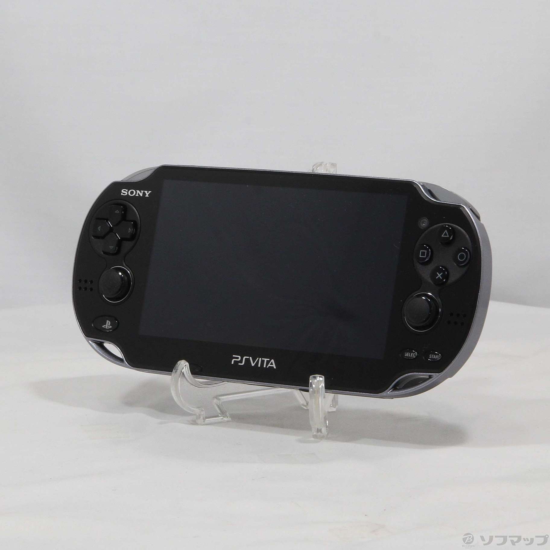 中古】PlayStation Vita Wi-Fiモデル クリスタルブラック PCH-1000