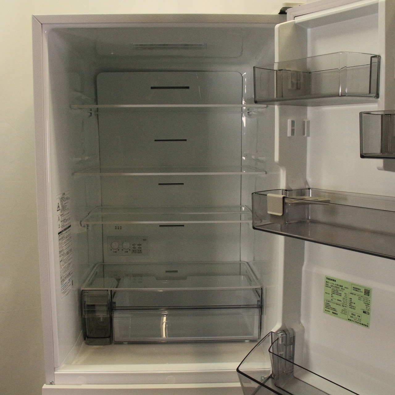 中古】〔展示品〕 冷蔵庫 マットホワイト GR-U36SC-WU ［3ドア ／右