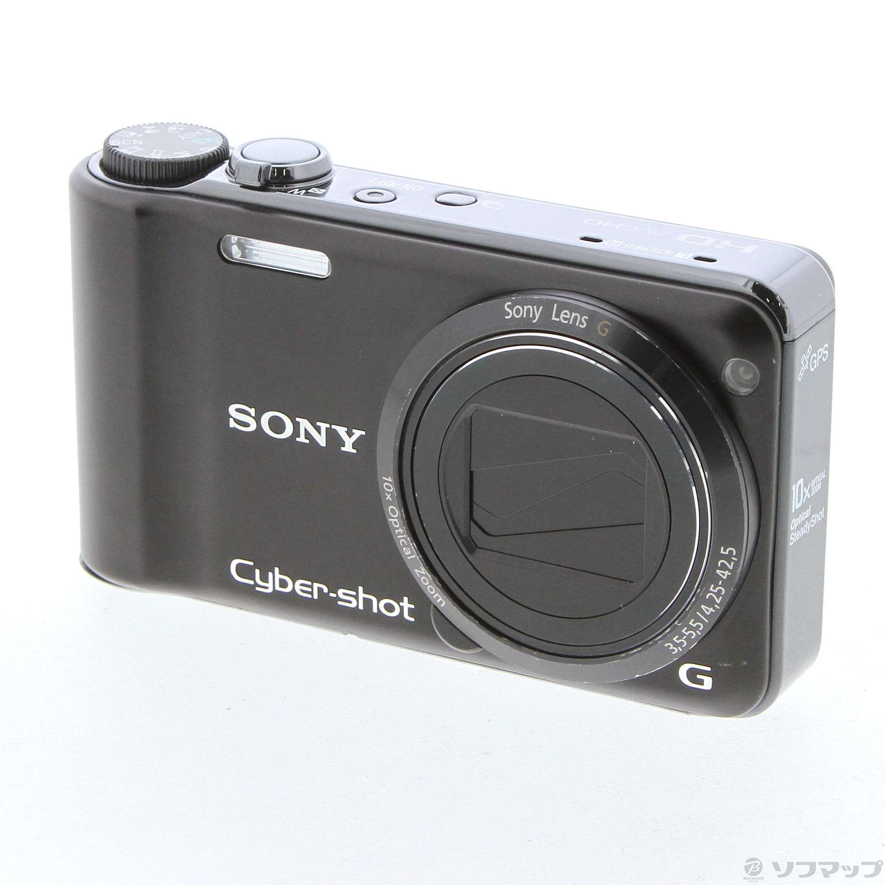 CYBERSHOT DSC-HX5V B (1020万画素／10倍ズーム／ブラック)