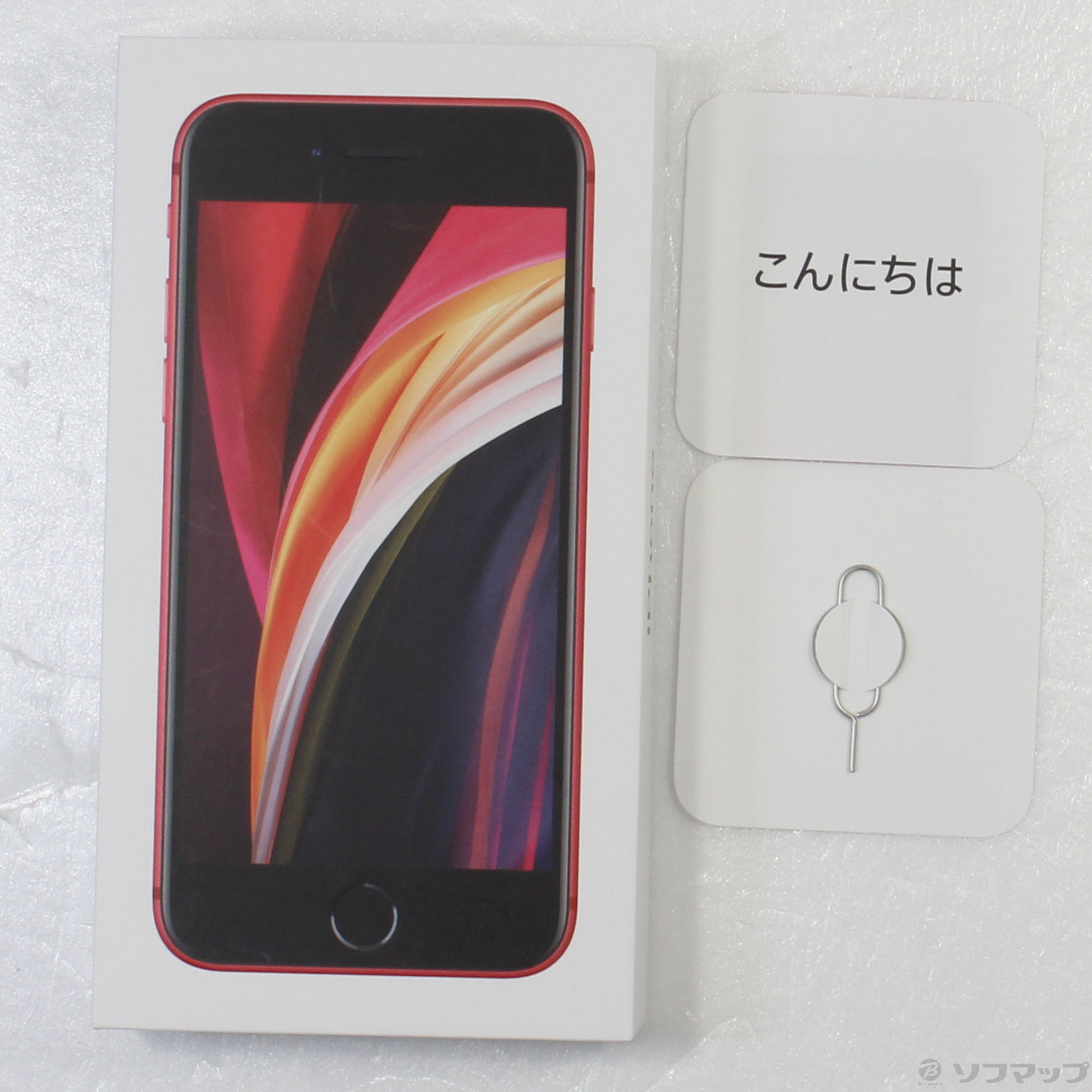 新品 iPhone SE2  64GB simフリー au Red MHGR3J