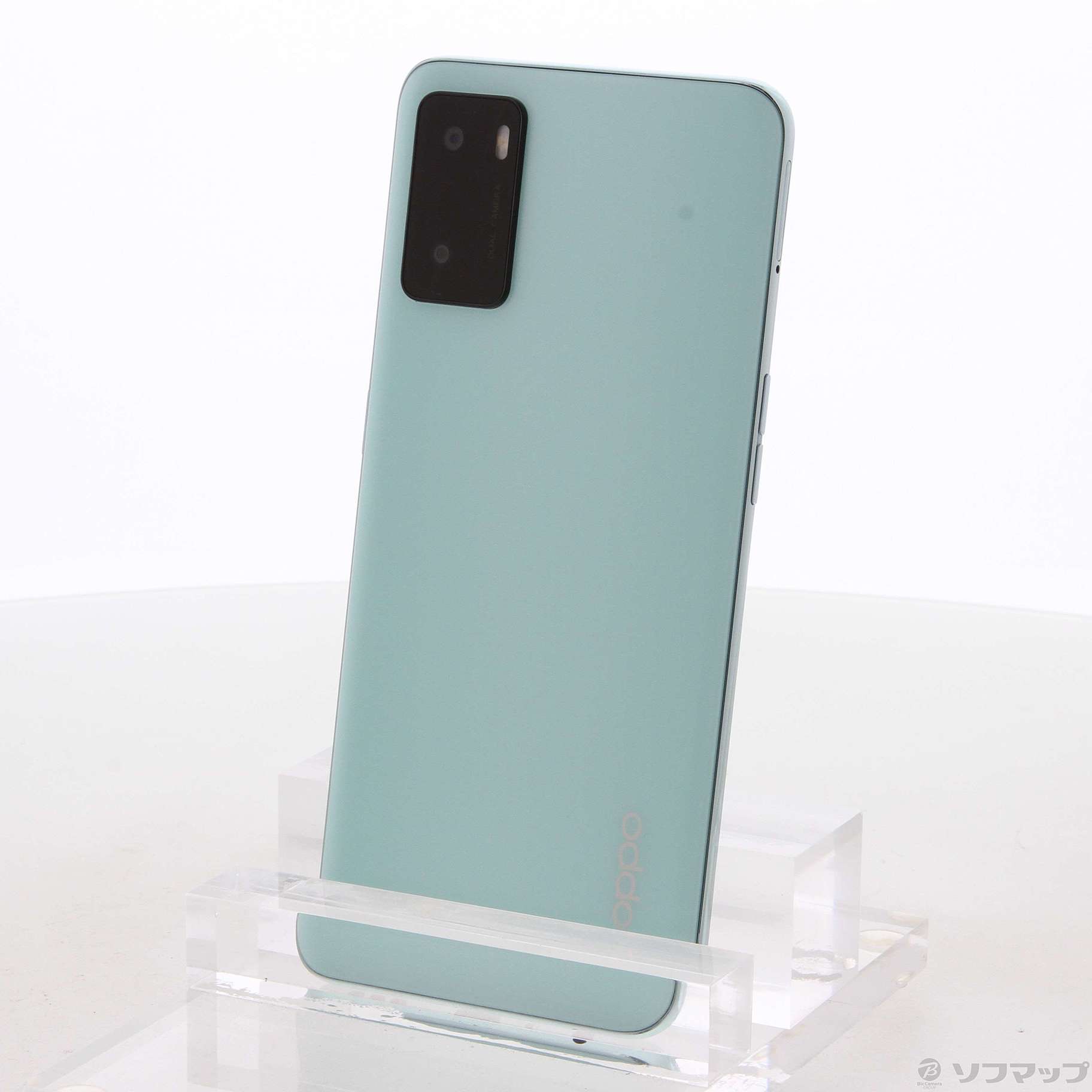 中古】OPPO A55s 5G 64GB グリーン CPH2309 SIMフリー [2133046883363