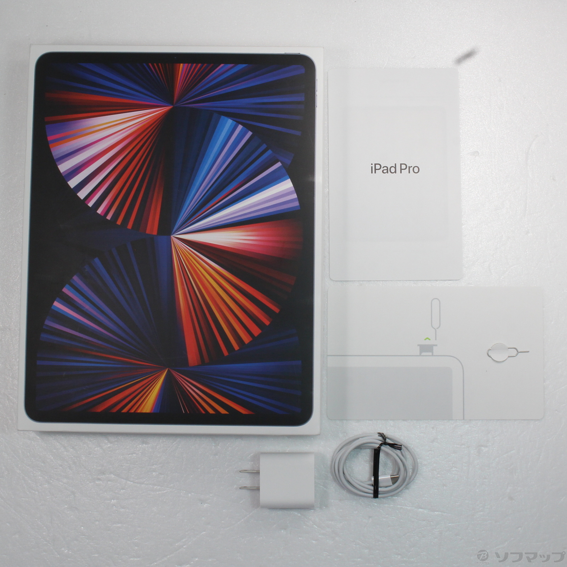 中古】iPad Pro 12.9インチ 第5世代 1TB スペースグレイ MHRA3J／A au