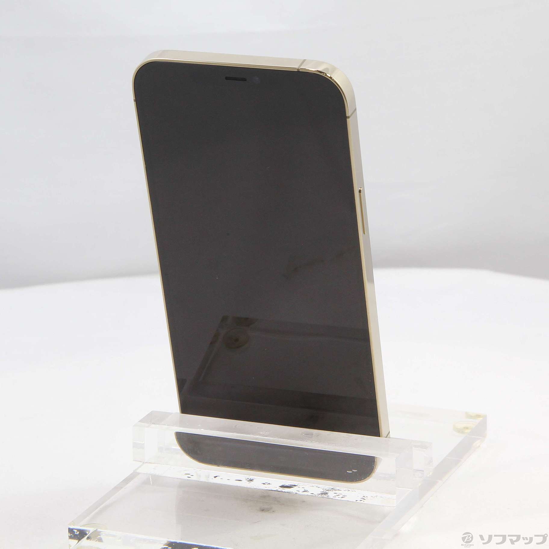 中古】iPhone12 Pro Max 128GB ゴールド MGCW3J／A SIMフリー