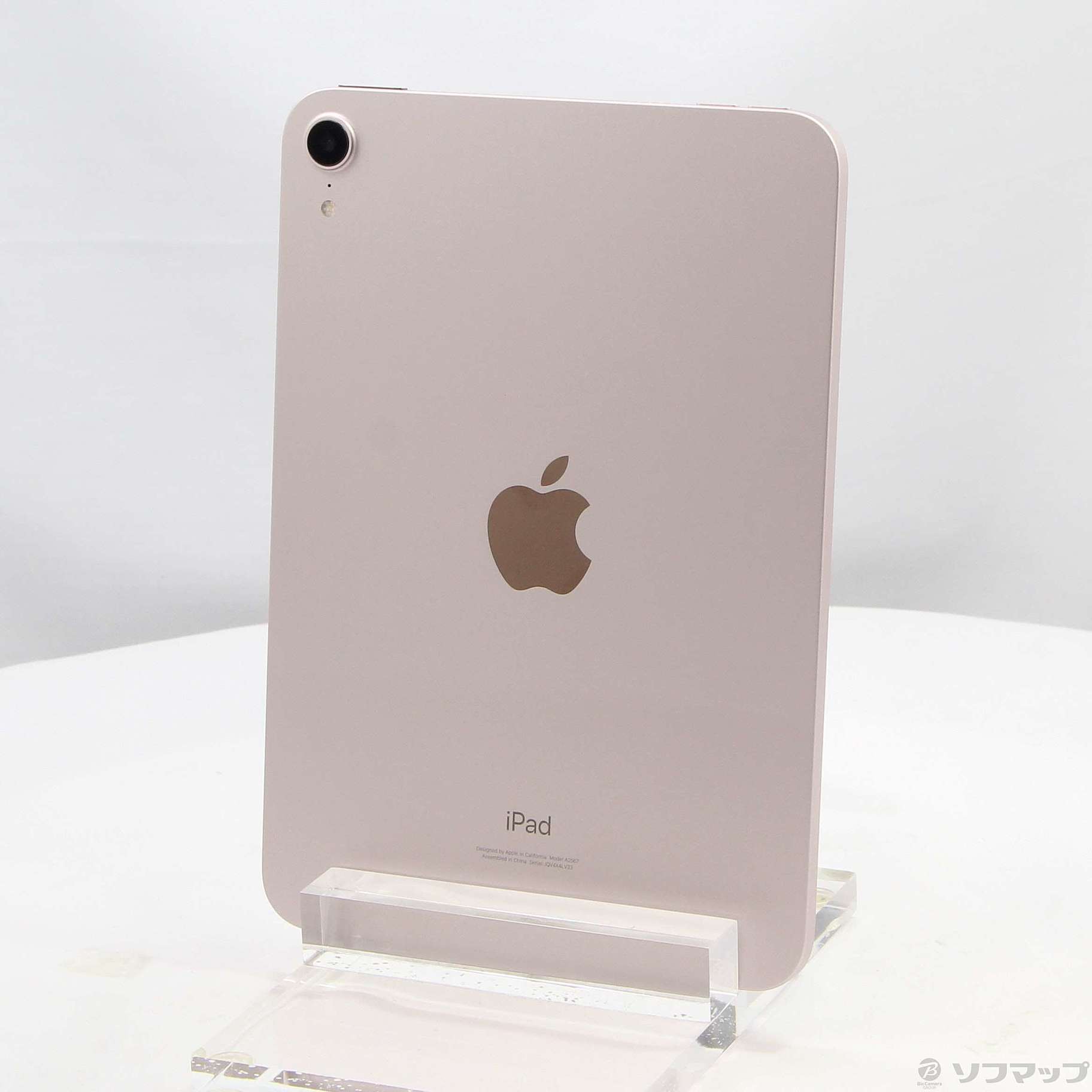 中古】iPad mini 第6世代 256GB ピンク MLWR3J／A Wi-Fi