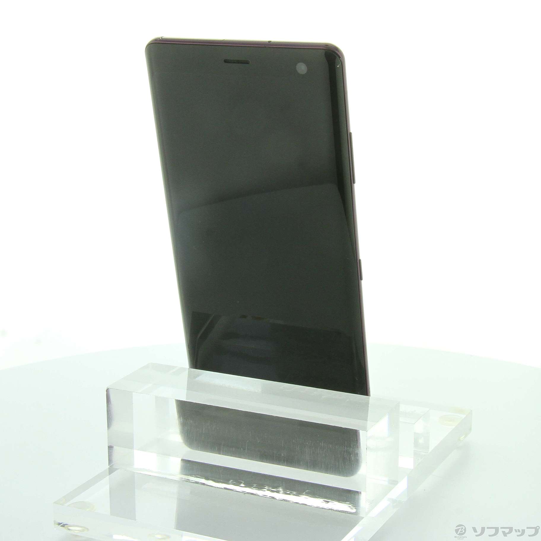 中古品〕 Xperia XZ3 64GB ボルドーレッド SOV39 auロック解除SIM