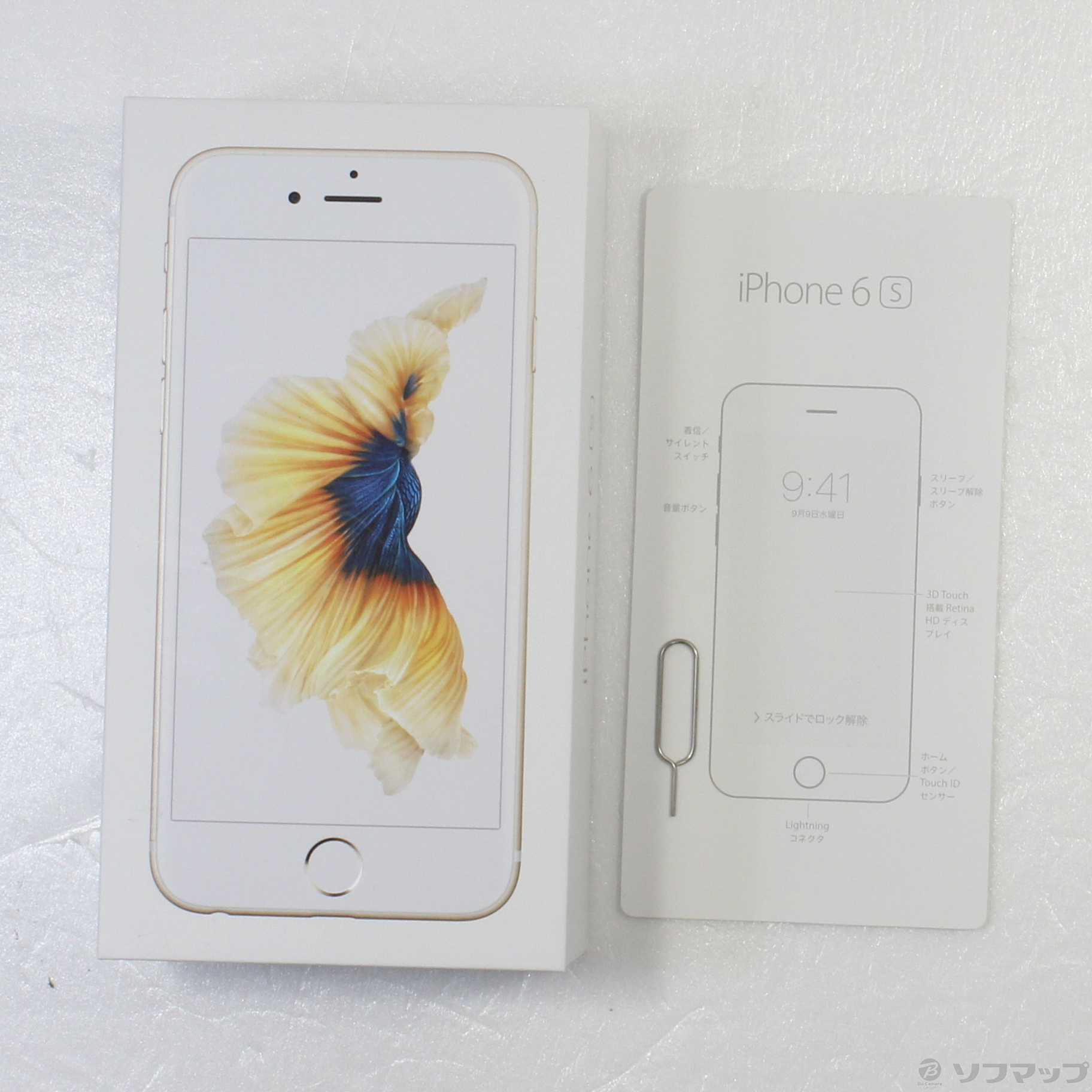 お買い得情報の-iPhone6s[32GB] SoftBank MN112J ゴールド：ゲオ