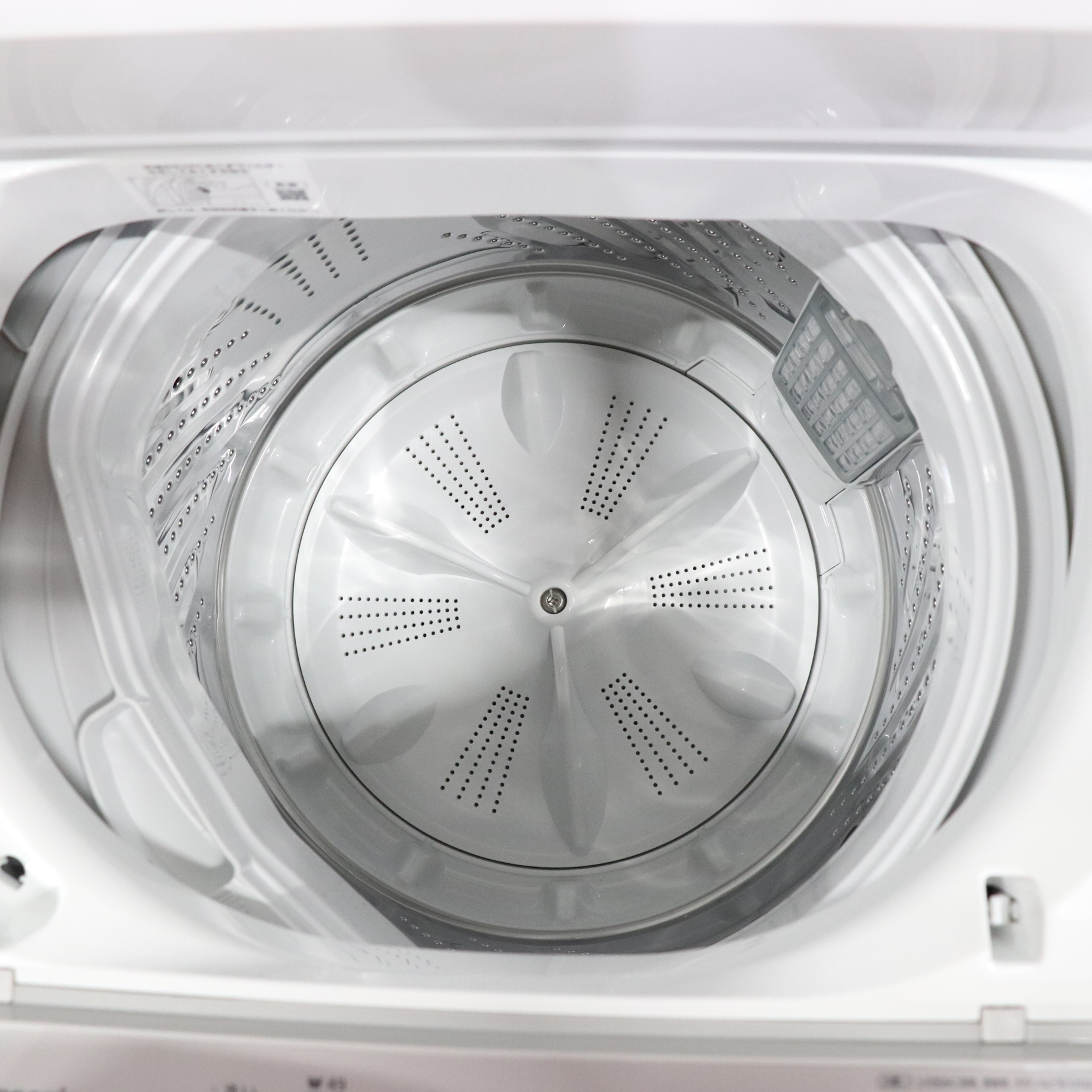 洗濯機:美品Panasonic NA-F6B1-H Fシリーズ サンドグレー - 洗濯機