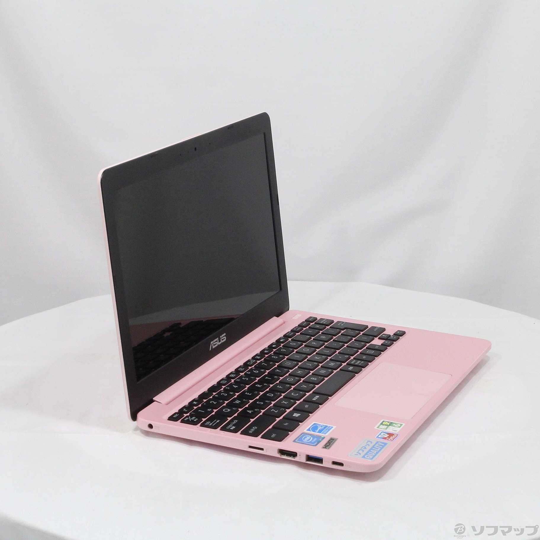 中古】格安安心パソコン VivoBook E203NA E203NA-464P ペタルピンク