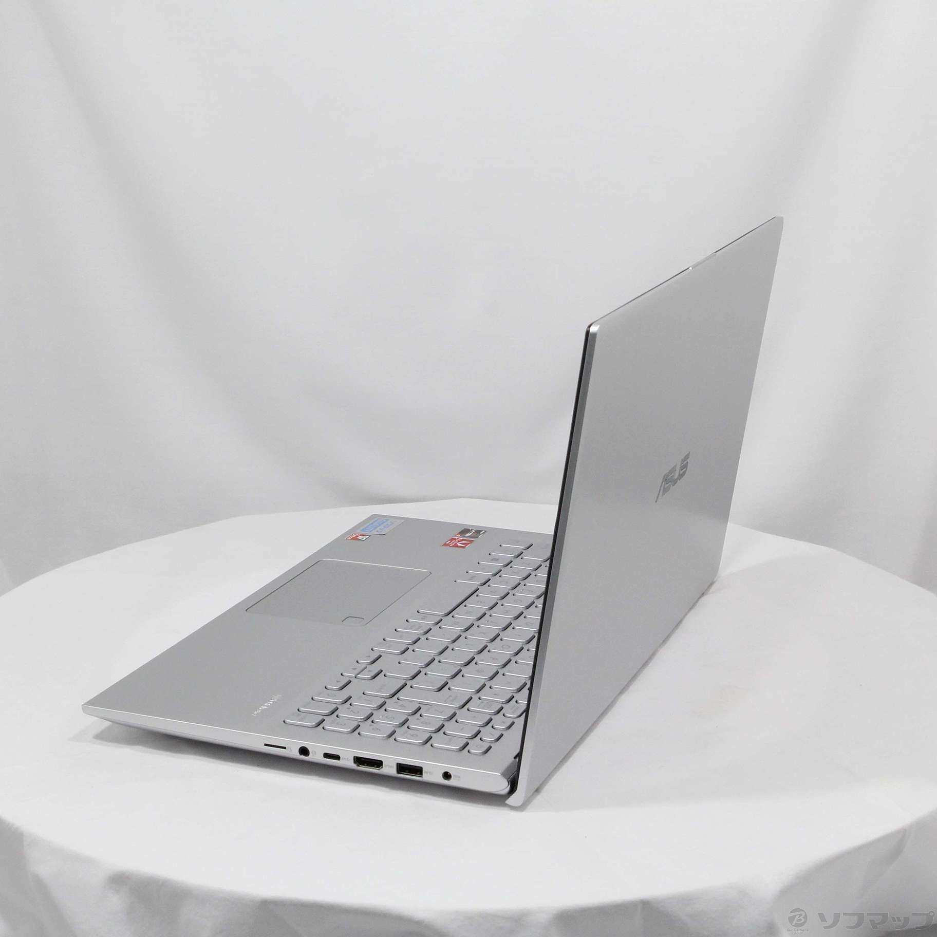 中古】VivoBook 15 X512DA X512DA-BQ1136T トランスペアレントシルバー