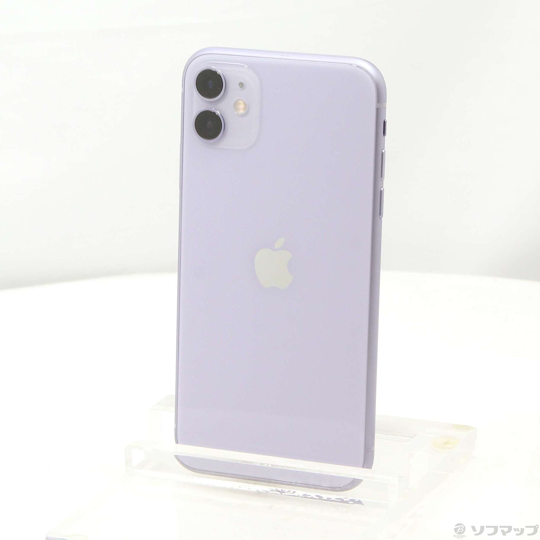 中古】iPhone11 64GB パープル MWLX2J／A SoftBank 〔ネットワーク利用