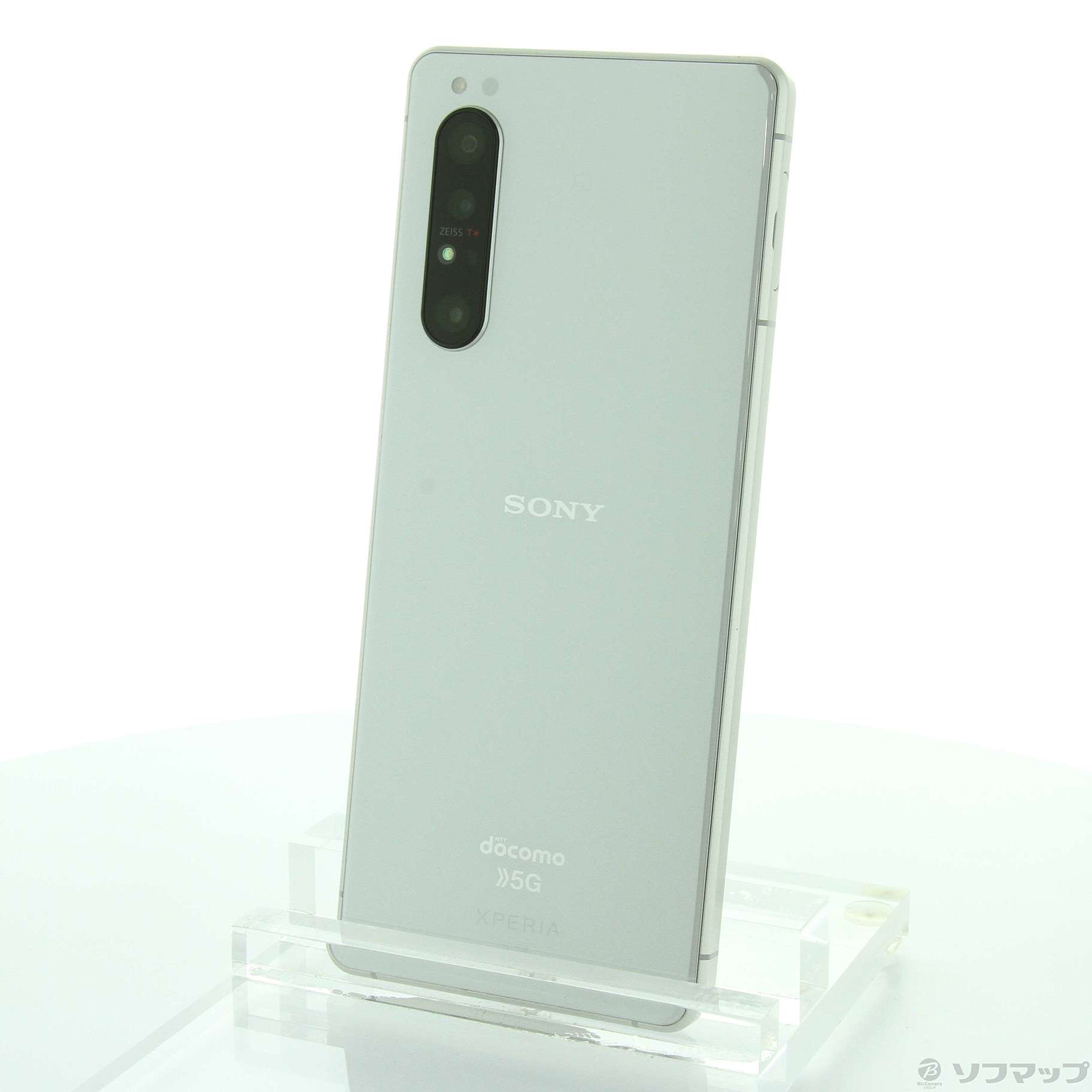 中古】Xperia 1 II 128GB ホワイト SO-51A docomoロック解除SIMフリー