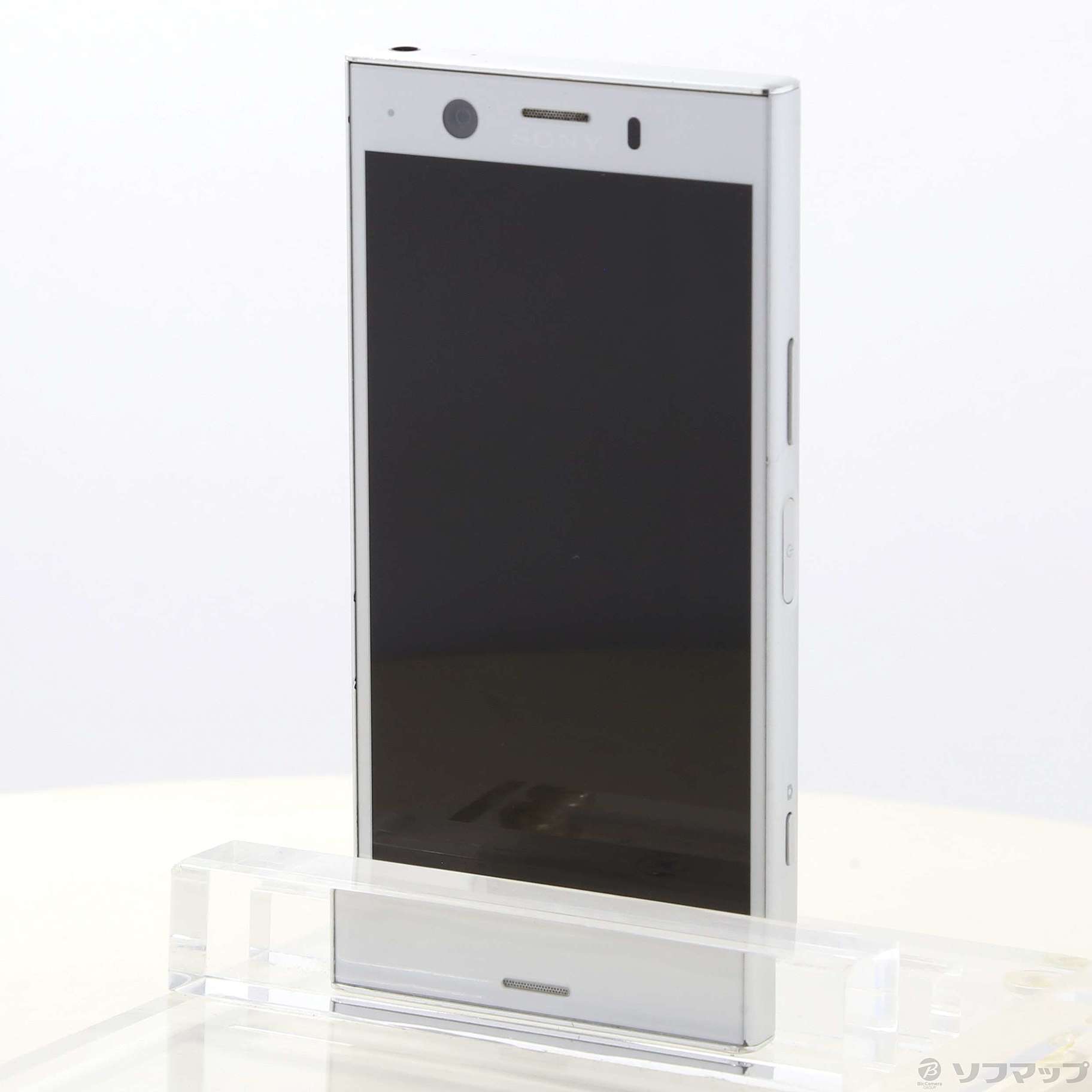 中古】Xperia XZ1 Compact 32GB ホワイトシルバー SO-02K docomoロック