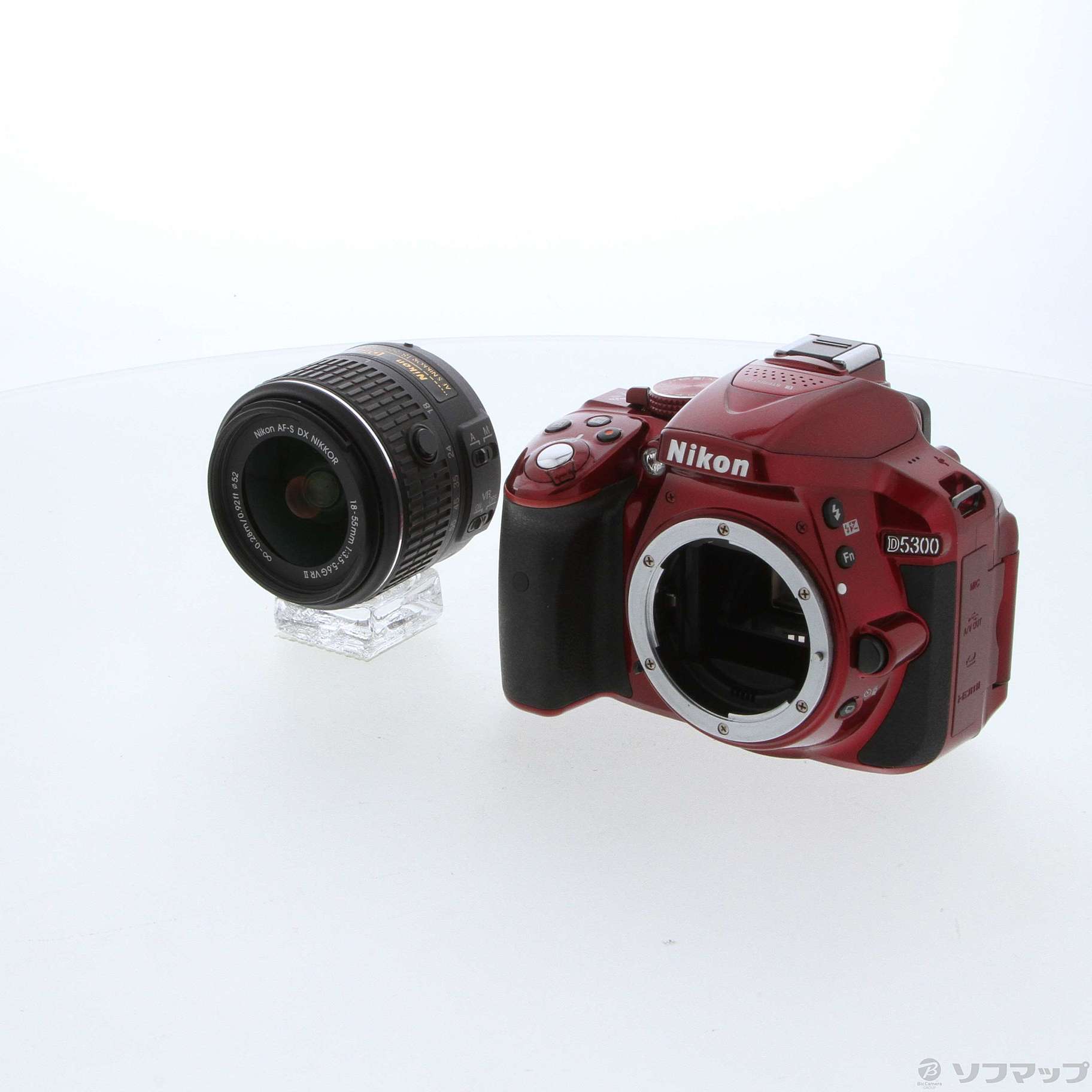 Nikon デジタル一眼レフカメラ D5300 18-55mm VR II レンズキット ブラック 2400万画素 3.2型液晶 D5300LK18- - 1