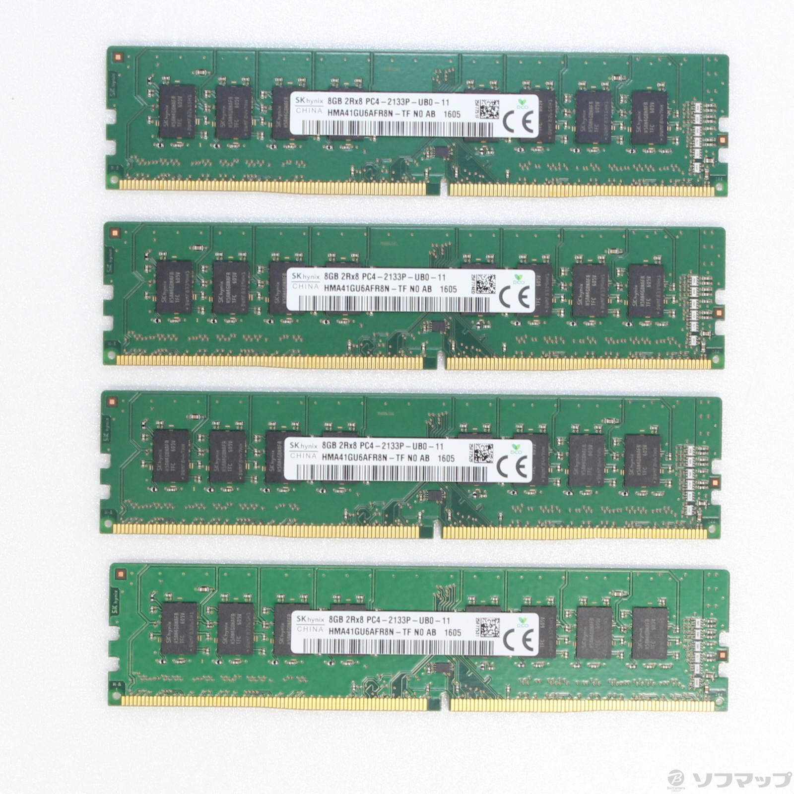 中古】288P PC4-17000 DDR4-2133 8GB×4枚組 [2133046914623] - リコレ
