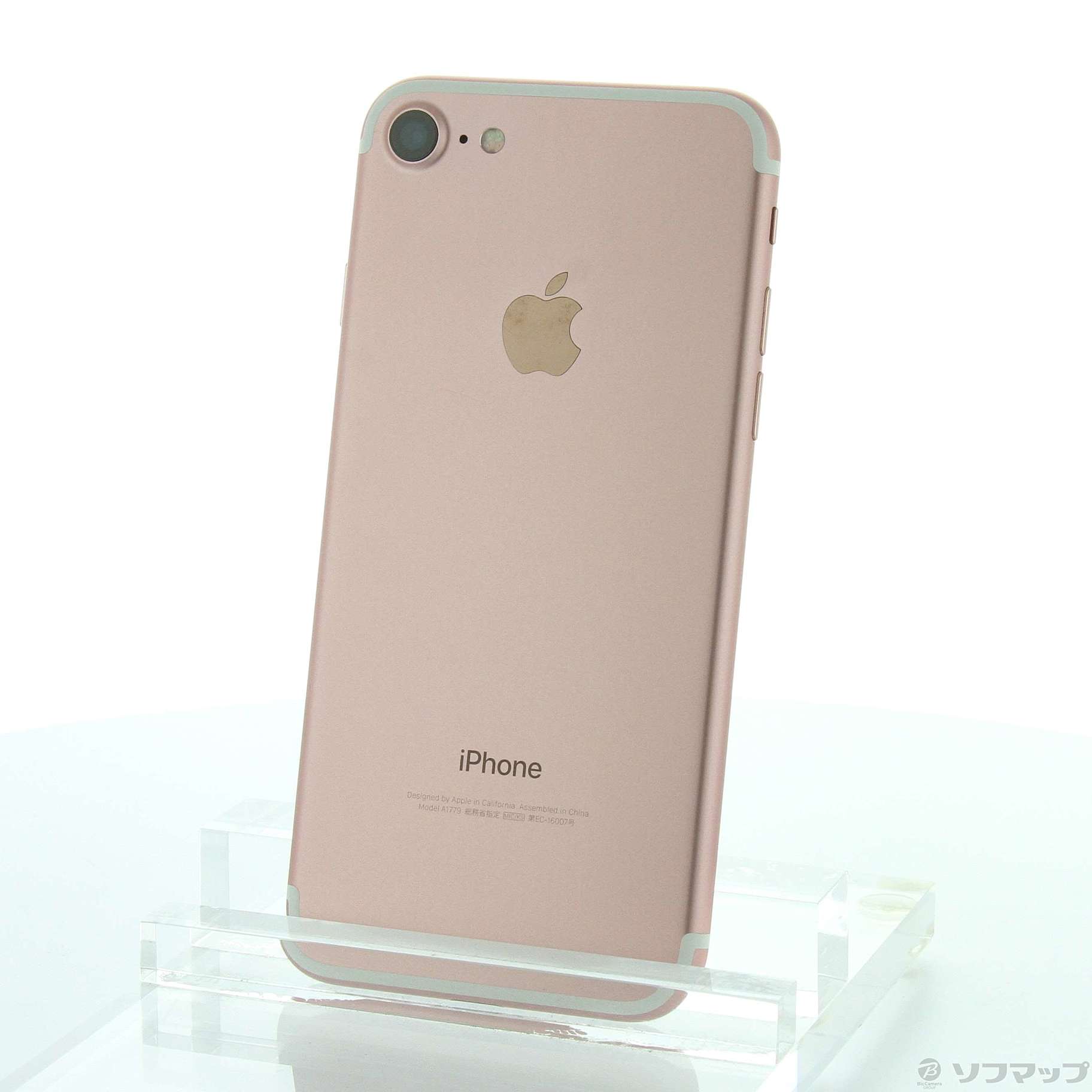 中古】iPhone7 32GB ローズゴールド MNCJ2J／A SIMフリー