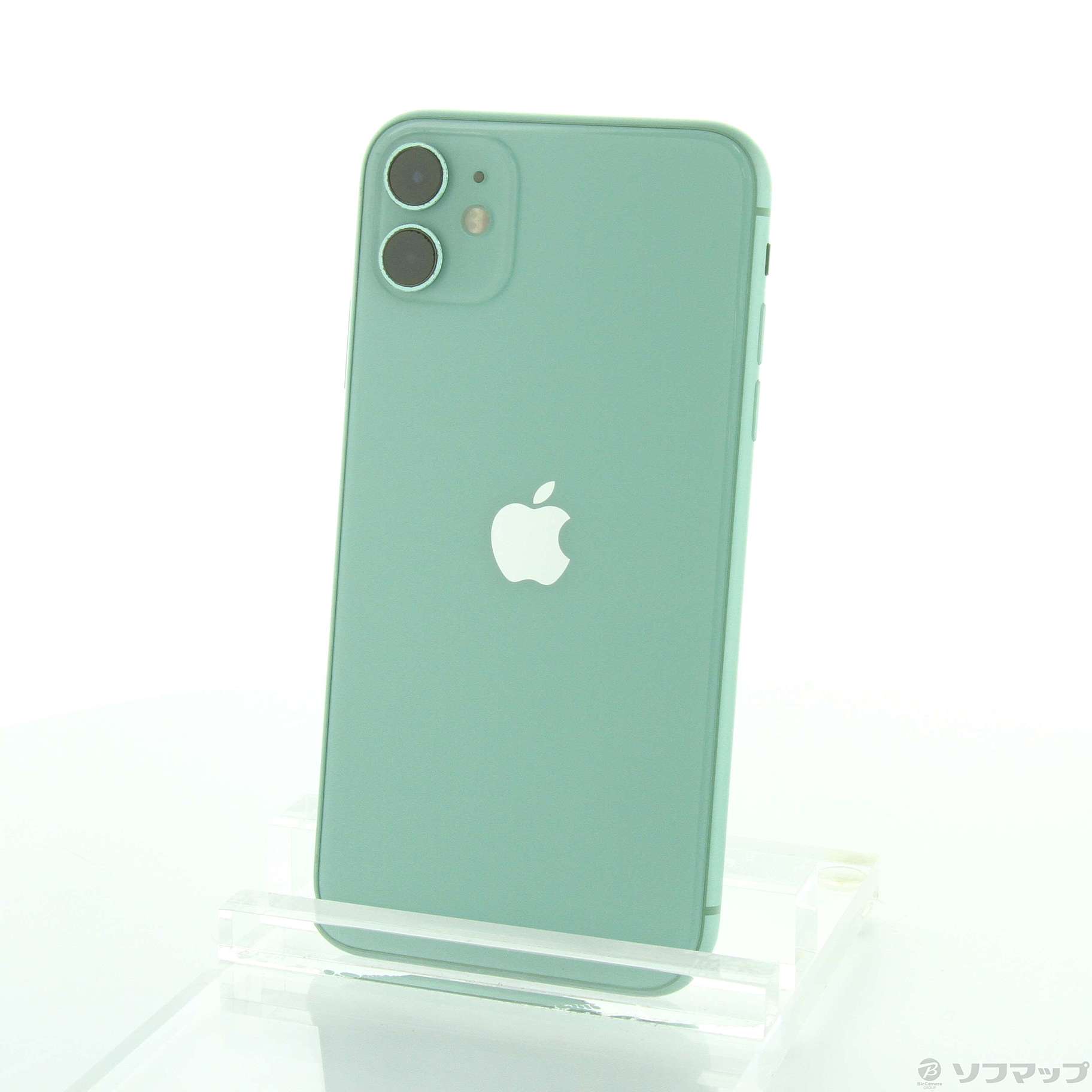 中古】iPhone11 64GB グリーン MWLY2J／A SIMフリー [2133046921935