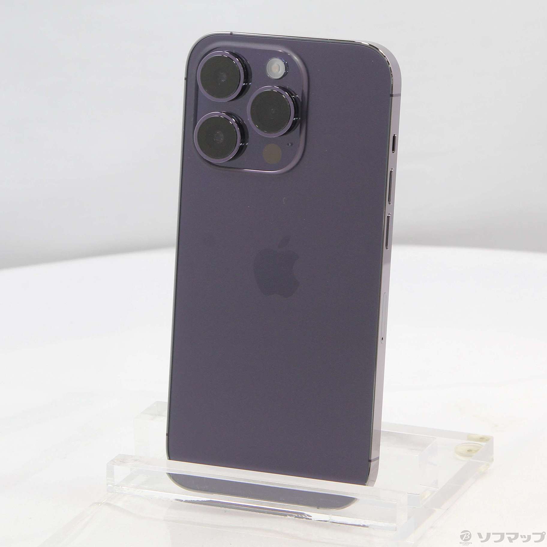 中古】iPhone14 Pro 256GB ディープパープル MQ1E3J／A SIMフリー