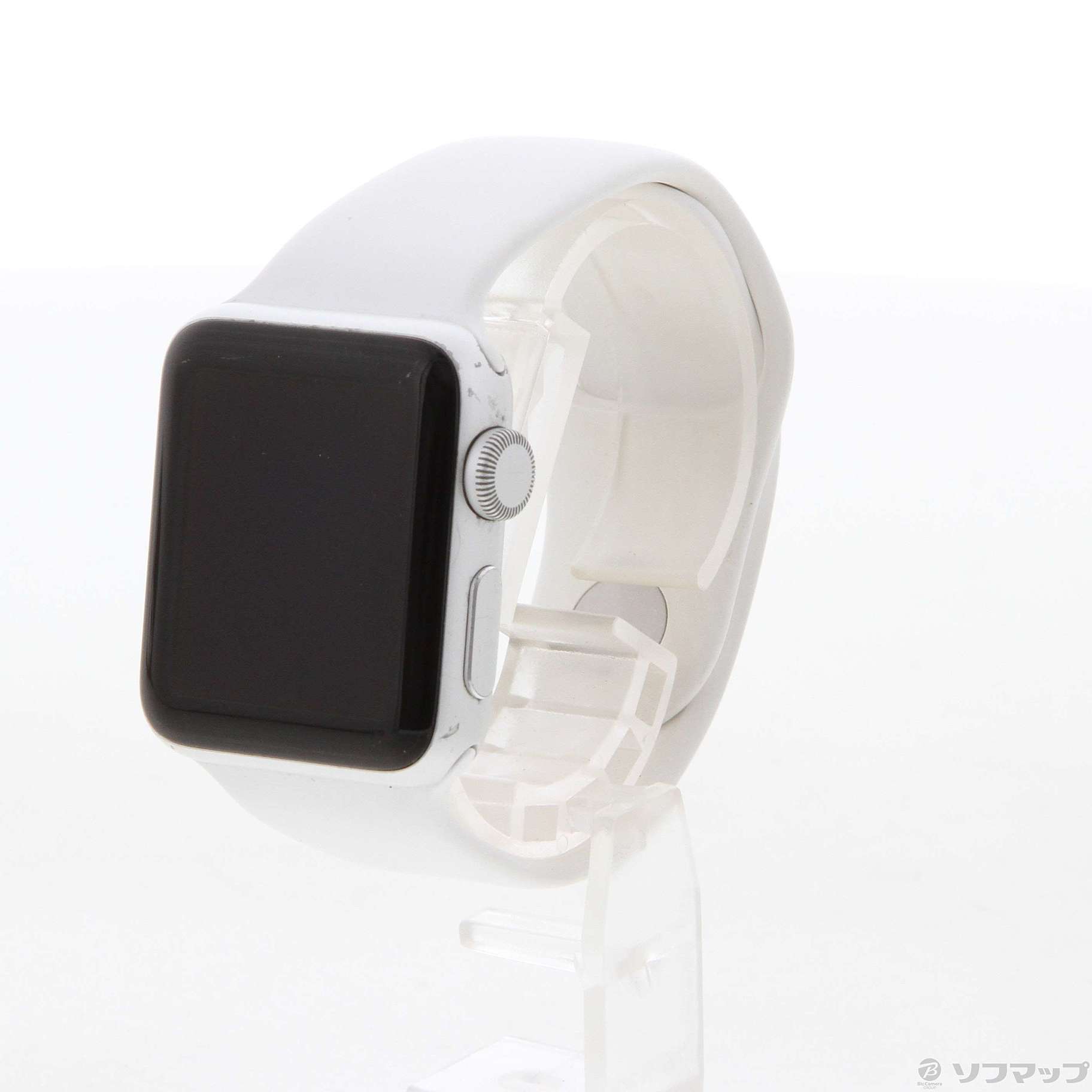 apple watch series2 38mm アルミニウム シルバー腕時計(デジタル