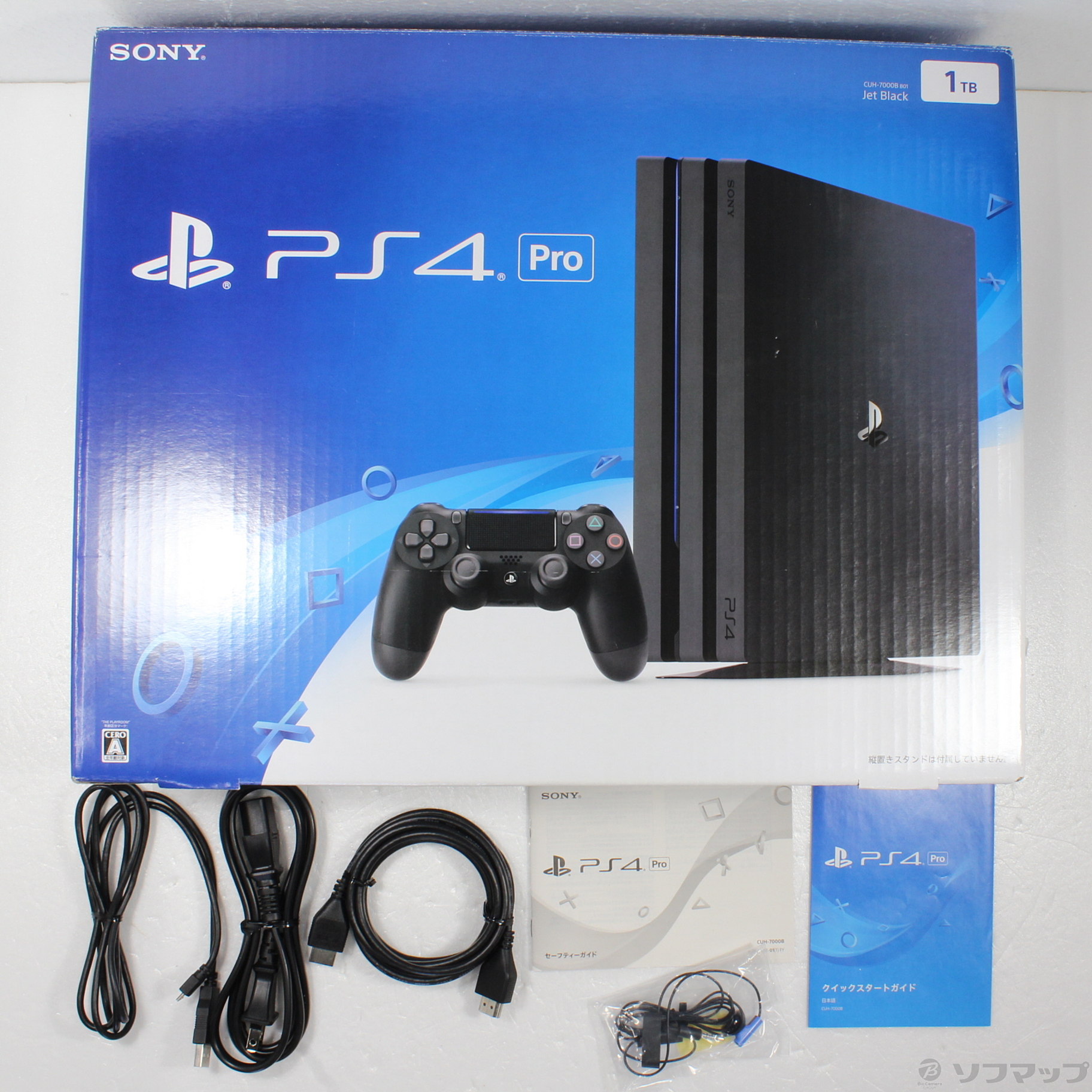 PlayStation®4 Pro ジェット・ブラック 1TB CUH-7000