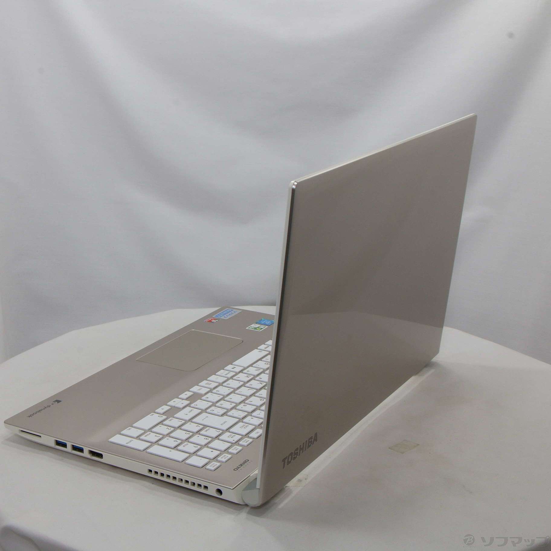 中古】格安安心パソコン dynabook T45／BG PT45BGP-SJA2 サテン