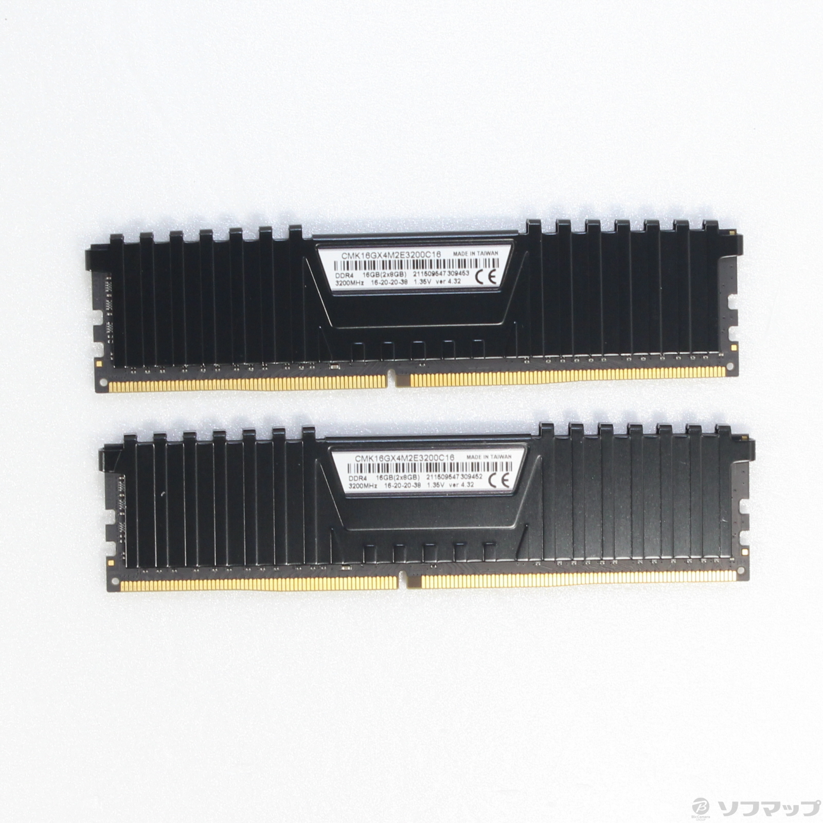 コルセア CORSAIR  DDR4-3200MHz 8GB2枚