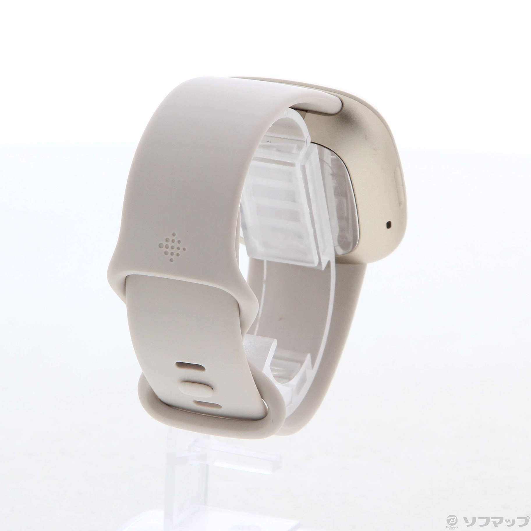 中古】〔展示品〕 Fitbit Sense FB512GLWT-FRCJK ルナホワイト／ソフト