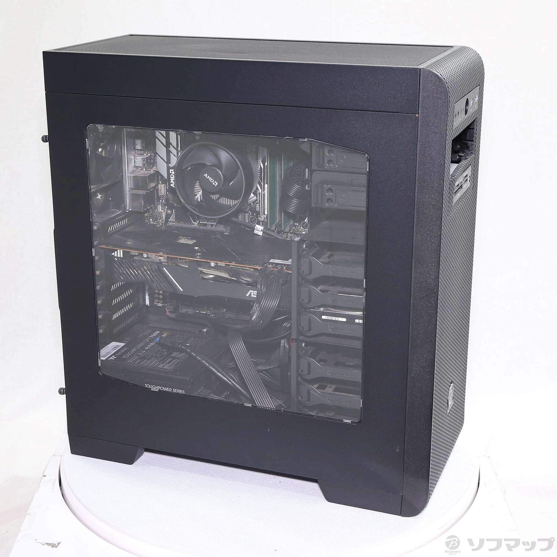 自作機PC 〔AMD Ryzen ／16GB／SSD500GB／HDD2TB〕 ［AMD Ryzen 7 1700  (3GHz)／16GB／HDD2TB／SSD500GB／］