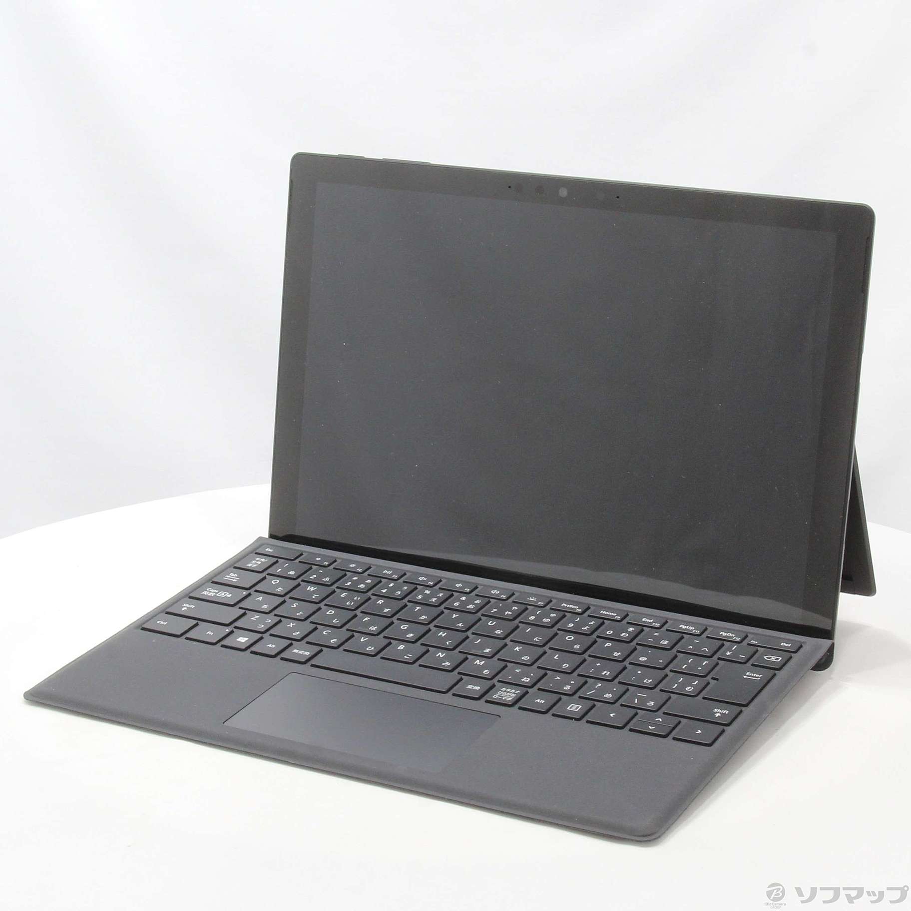 中古】Surface Pro7 〔Core i5／8GB／SSD256GB〕 QWV-00012 ブラック