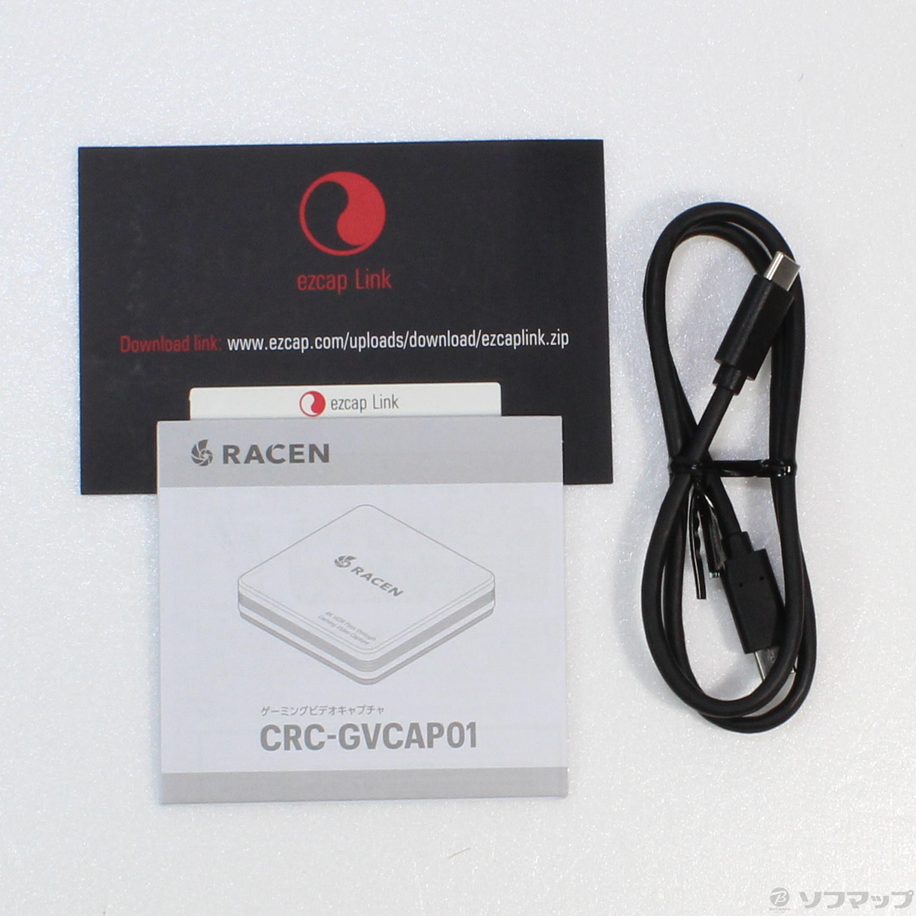 中古】RACENゲーミングビデオキャプチャ CRC-GVCAP01 [2133046953561