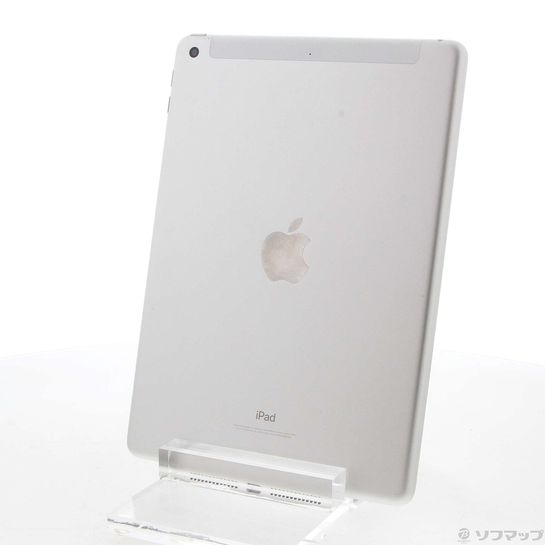 〔中古品〕 iPad 第6世代 32GB シルバー MR6P2J／A auロック解除SIMフリー ［9.7インチ液晶／A10 Fusion］