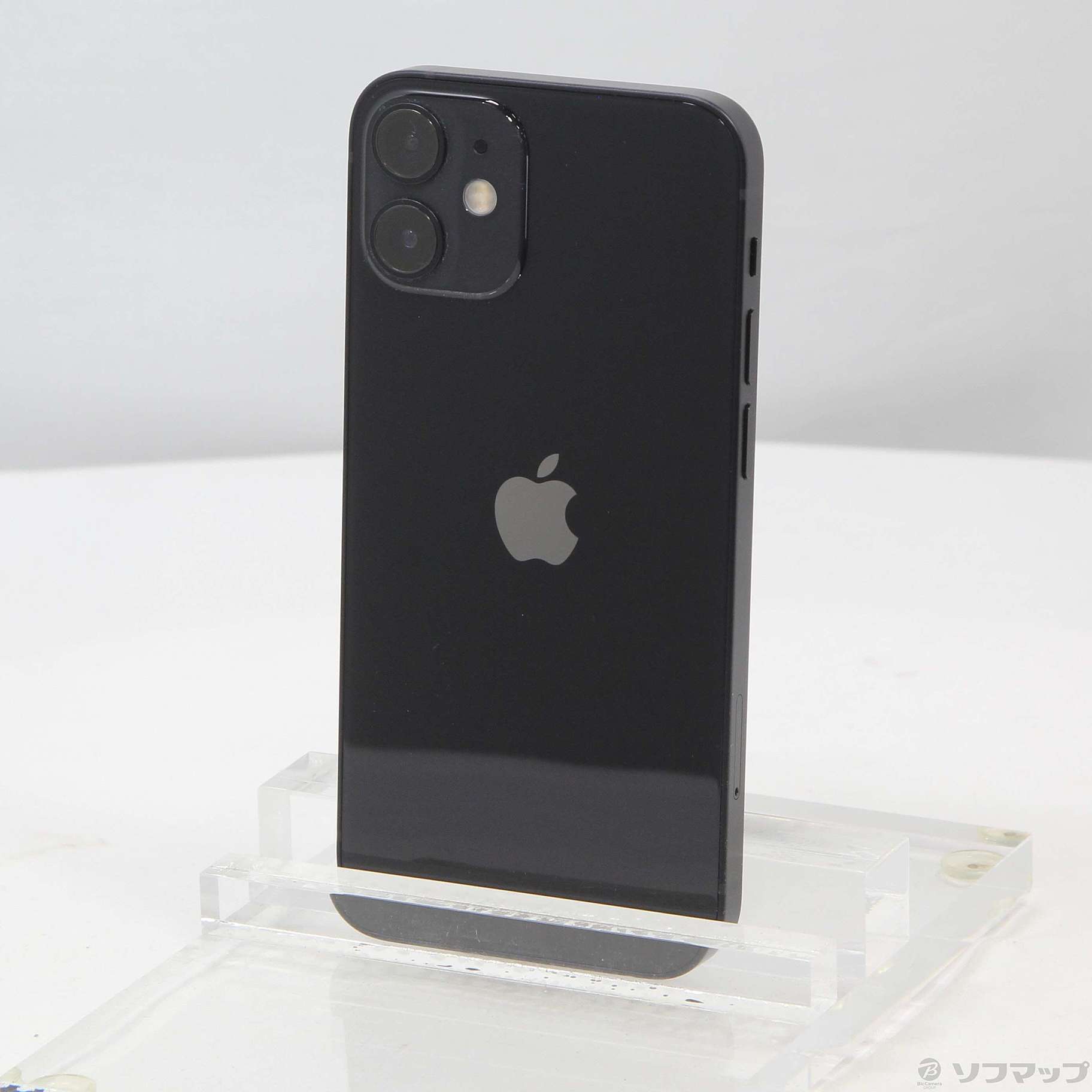 中古】iPhone12 mini 64GB ブラック MGA03J／A SIMフリー