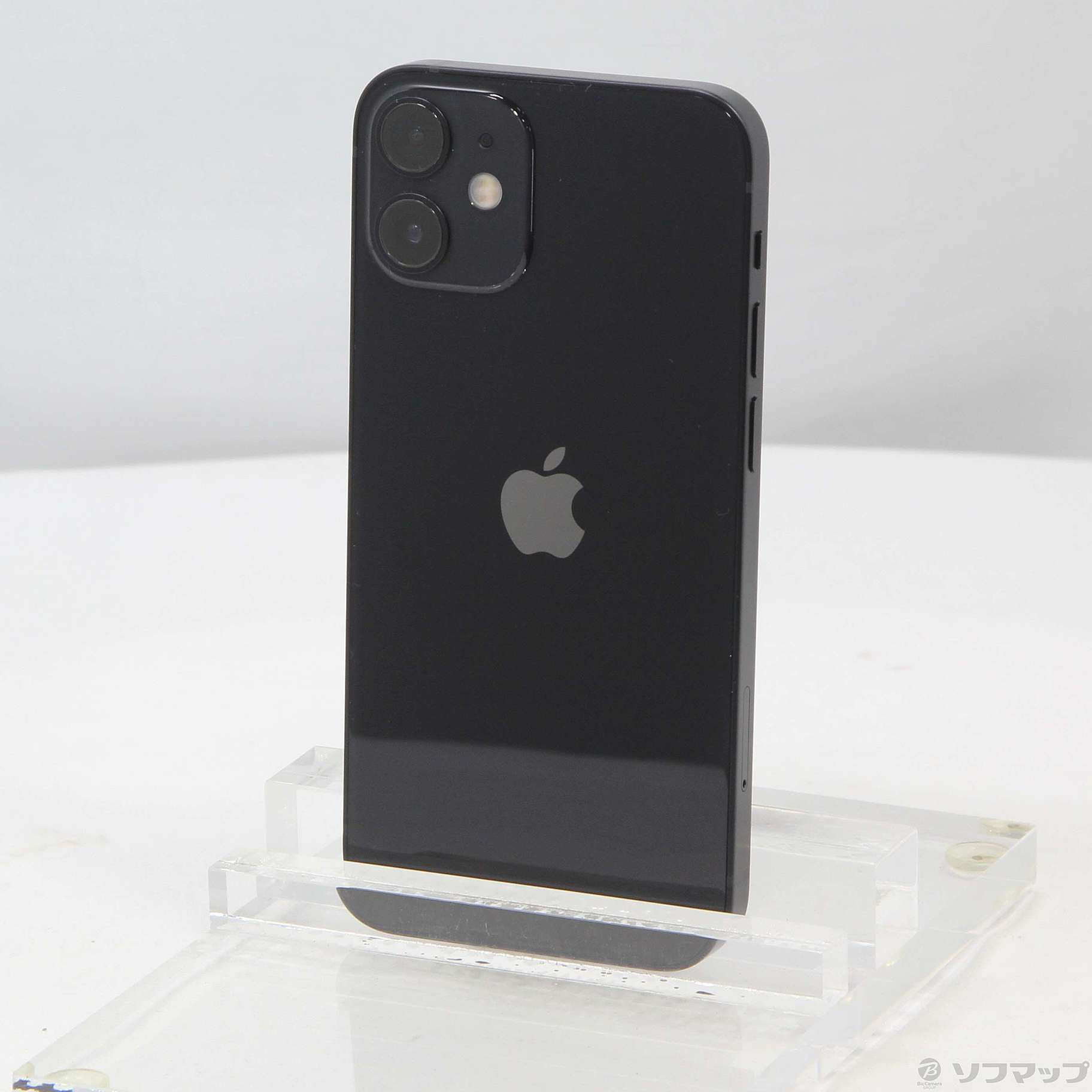 中古】iPhone12 mini 64GB ブラック MGA03J／A SIMフリー