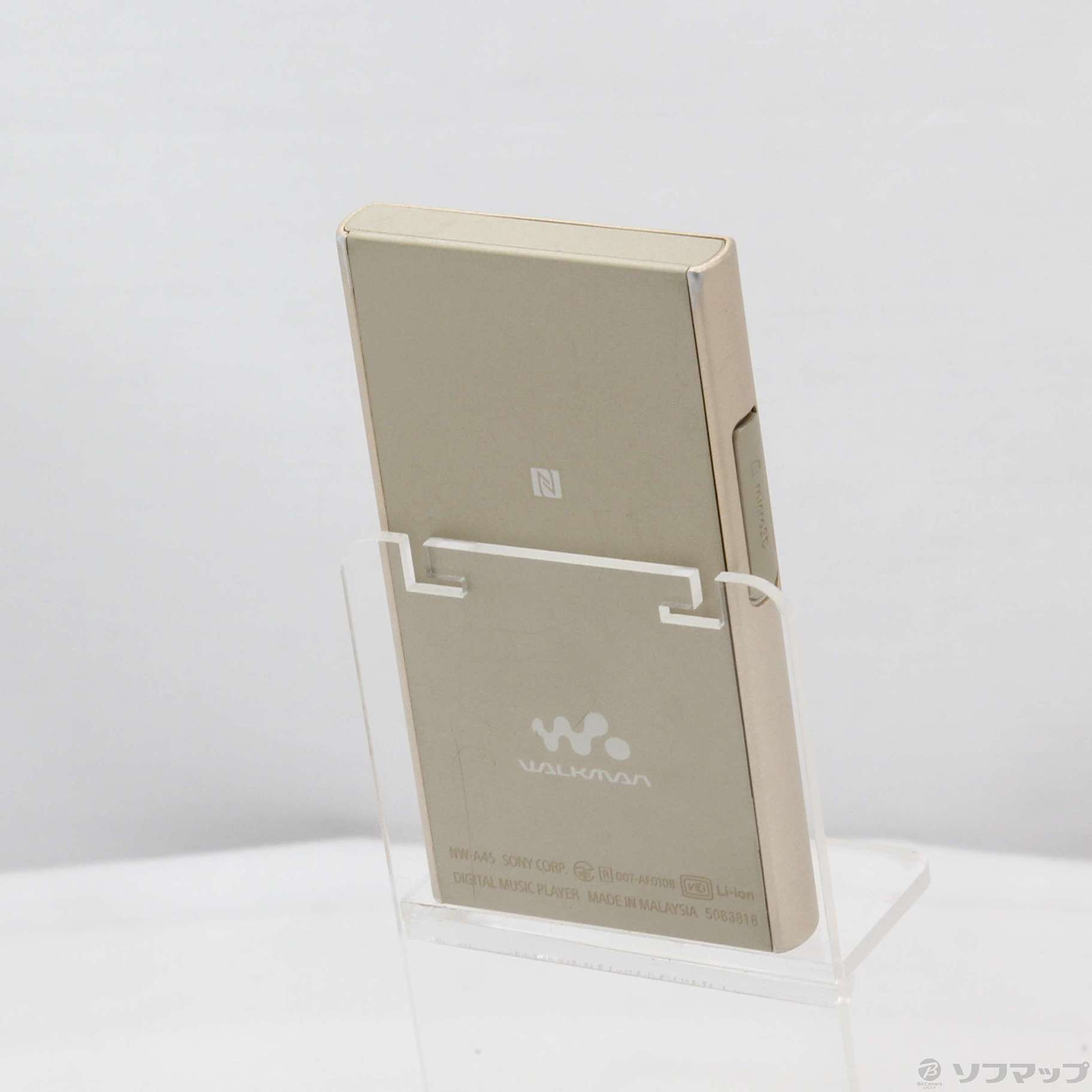 中古】WALKMAN A40シリーズ メモリ16GB+microSD ペールゴールド NW