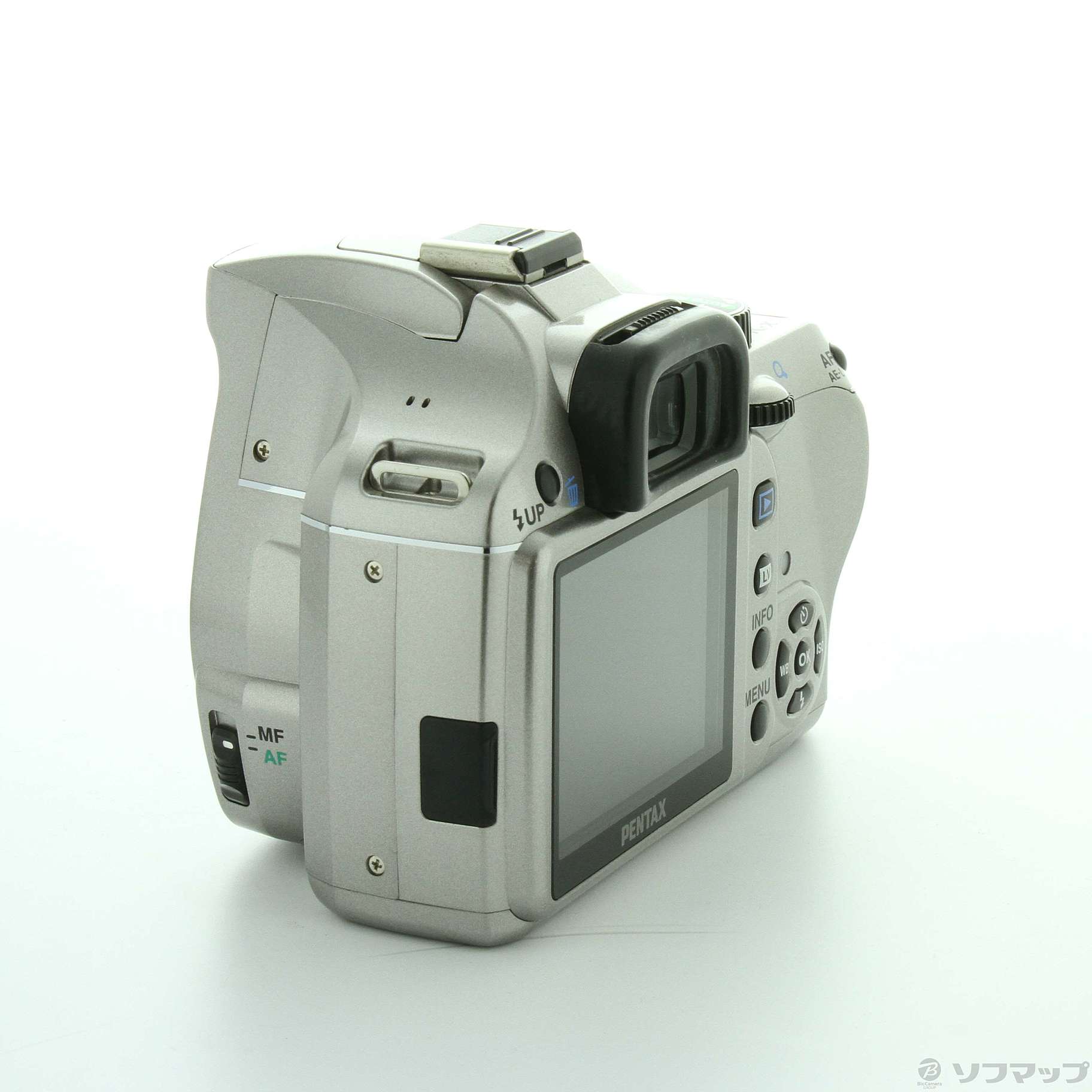 中古】K-x ボディ シルバー／ブラック 096 (1240万画素／SDHC