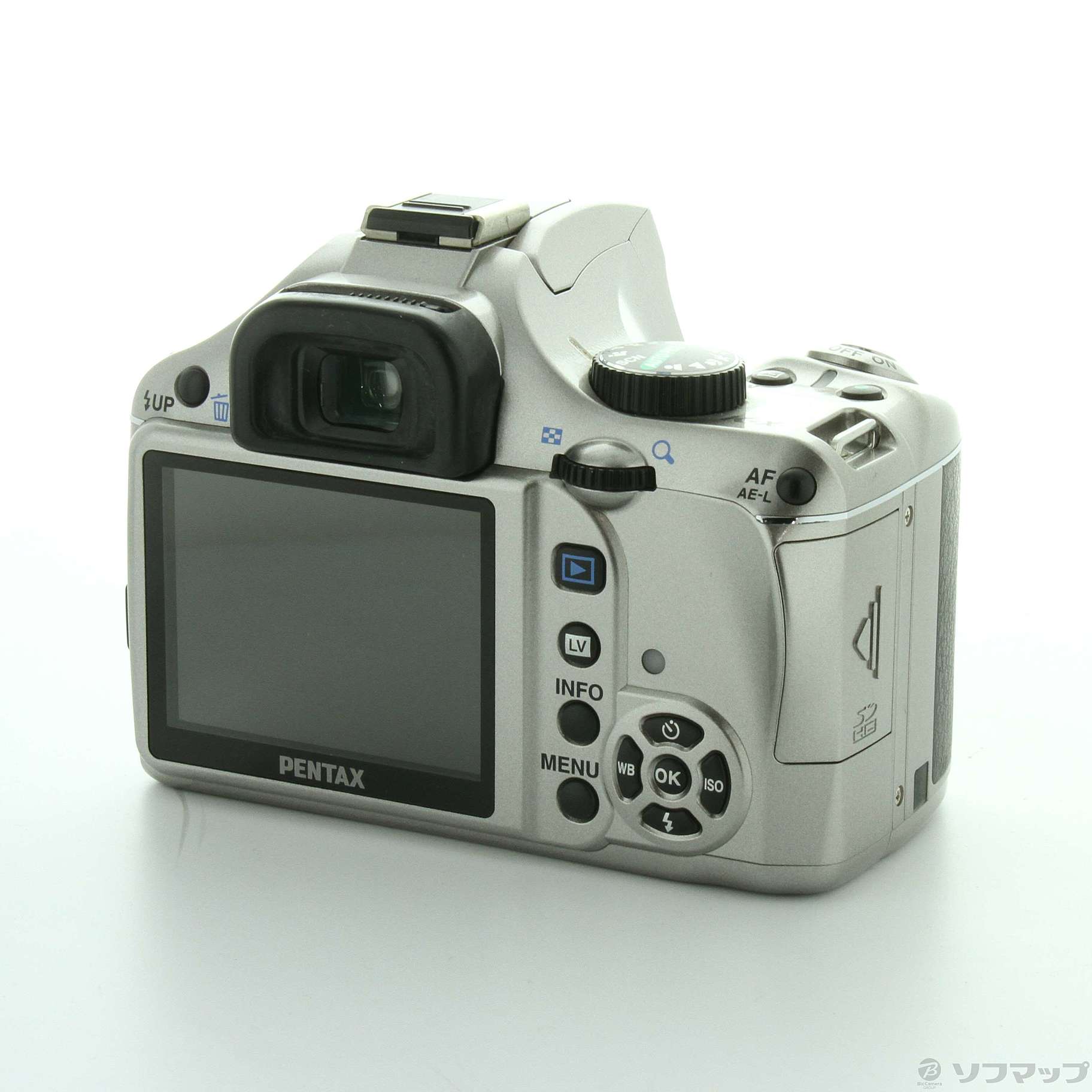 中古】K-x ボディ シルバー／ブラック 096 (1240万画素／SDHC