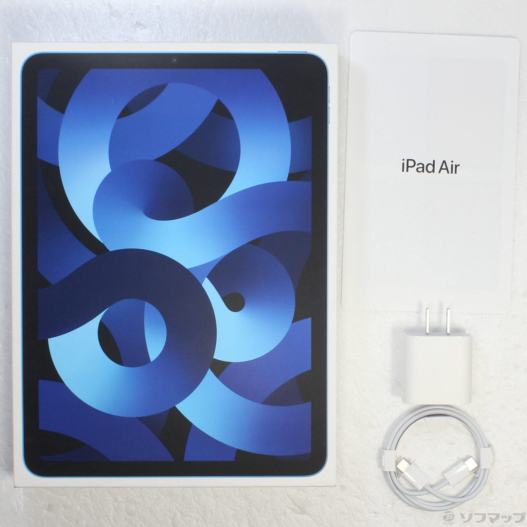 中古】iPad Air 第5世代 64GB ブルー MM9E3J／A Wi-Fi [2133046963256