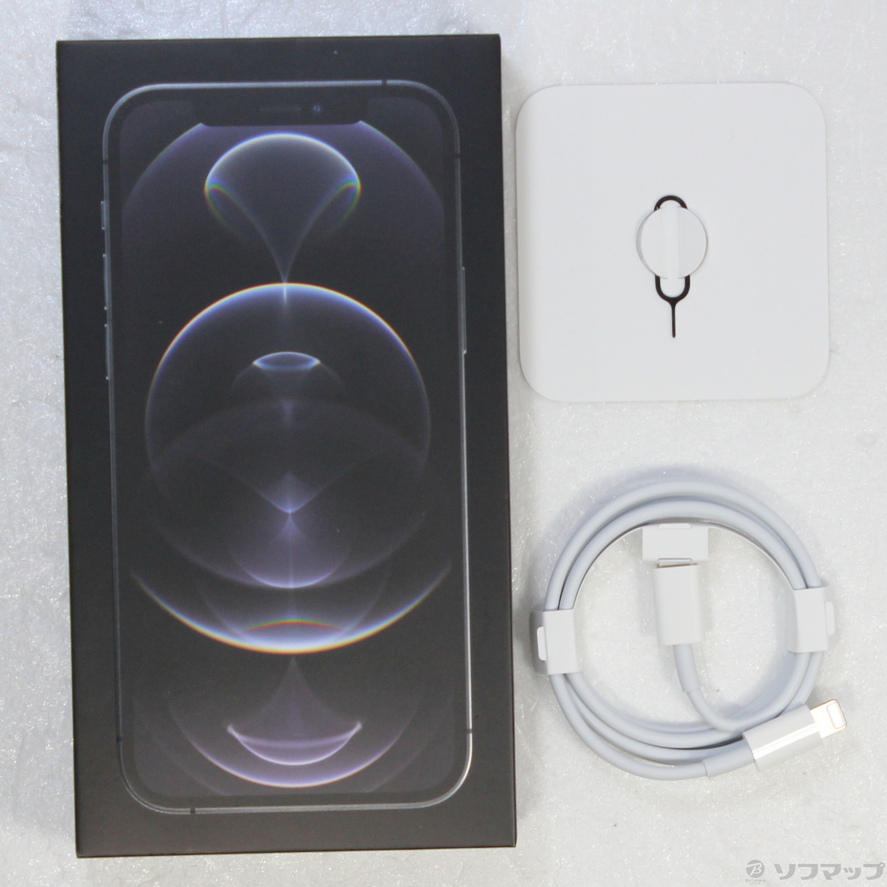 中古】iPhone12 Pro 256GB グラファイト MGM93J／A SIMフリー