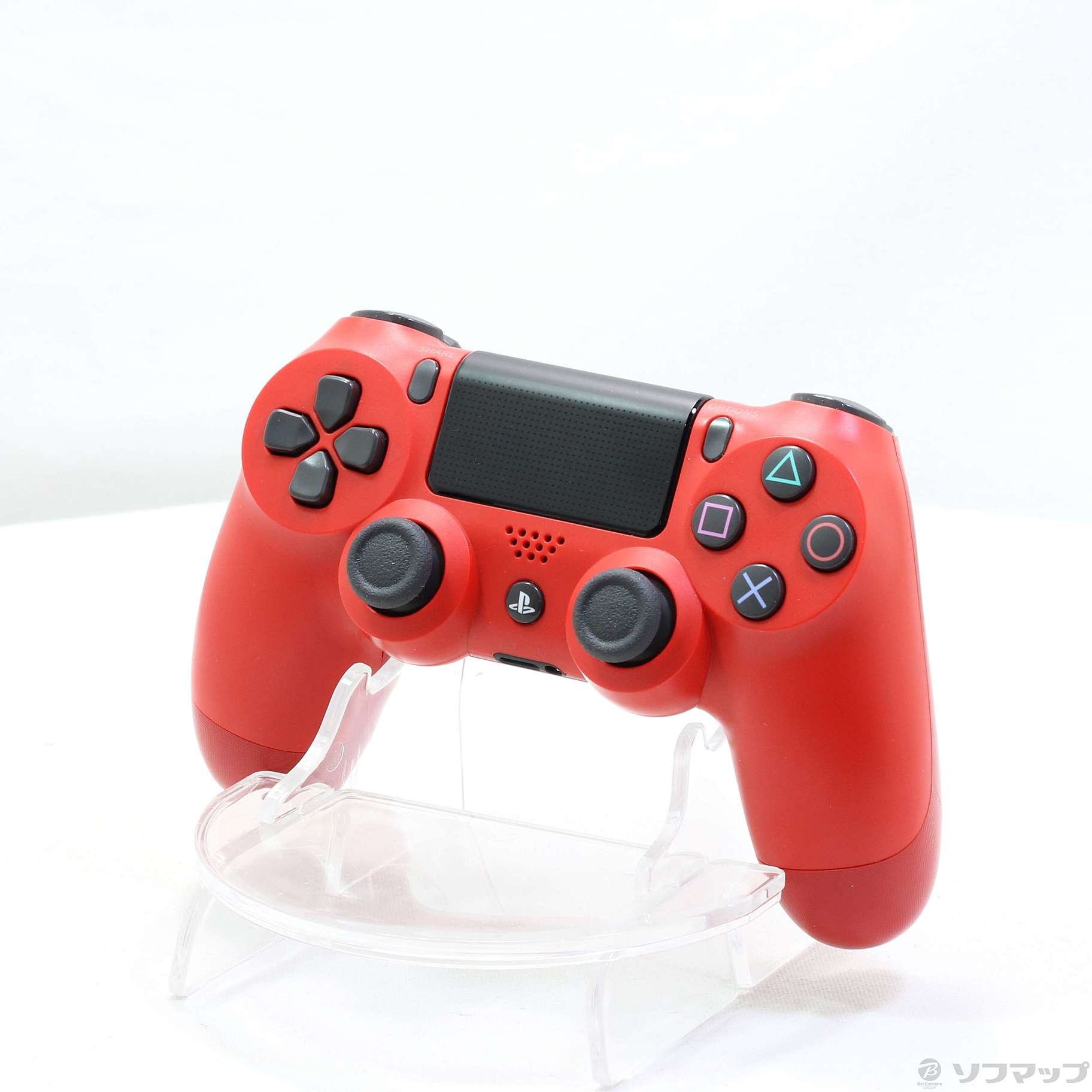 新品】PS4 ワイヤレスコントローラ マグマレッド 赤 デュアルショック4