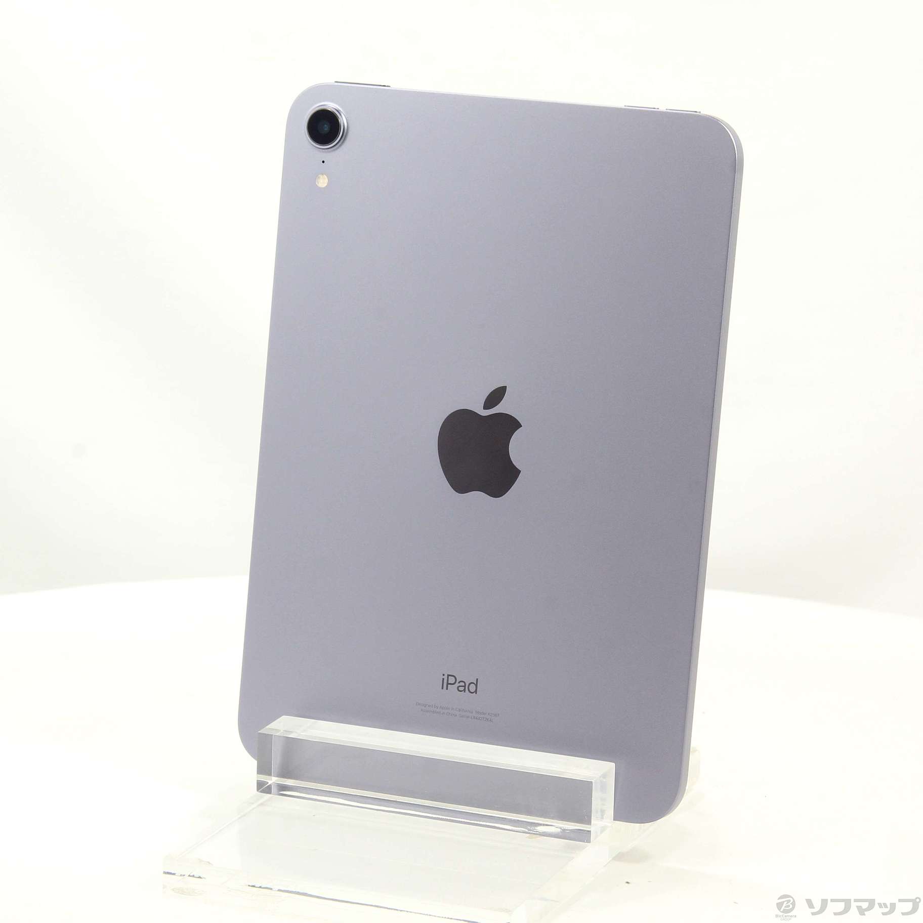 中古】iPad mini 第6世代 64GB パープル MK7R3J／A Wi-Fi