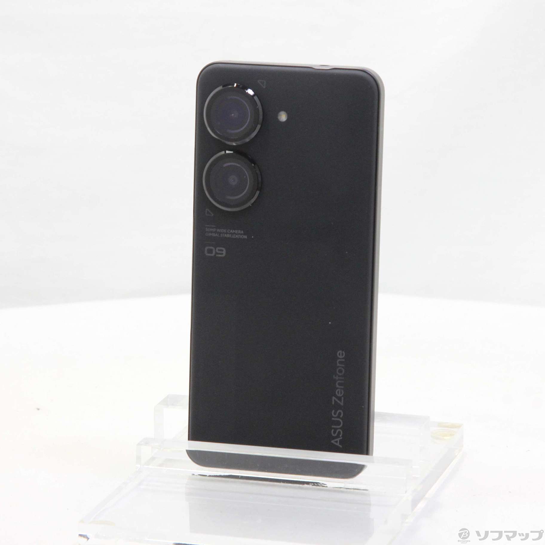 中古】Zenfone 9 256GB ミッドナイトブラック ZF9-BK8S256 SIMフリー