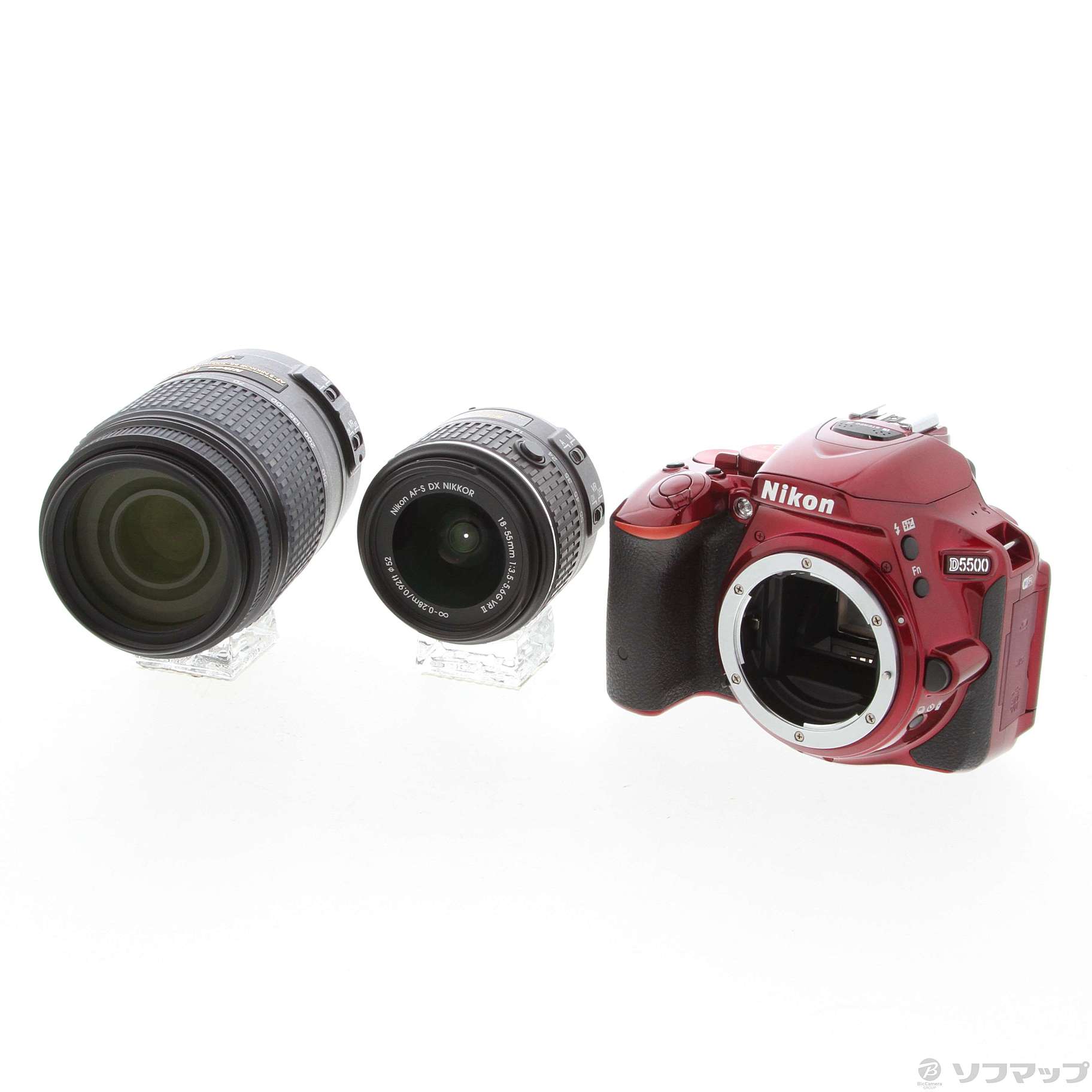 nikon D5500 ダブルズームキット 一眼レフカメラ レンズ - デジタルカメラ