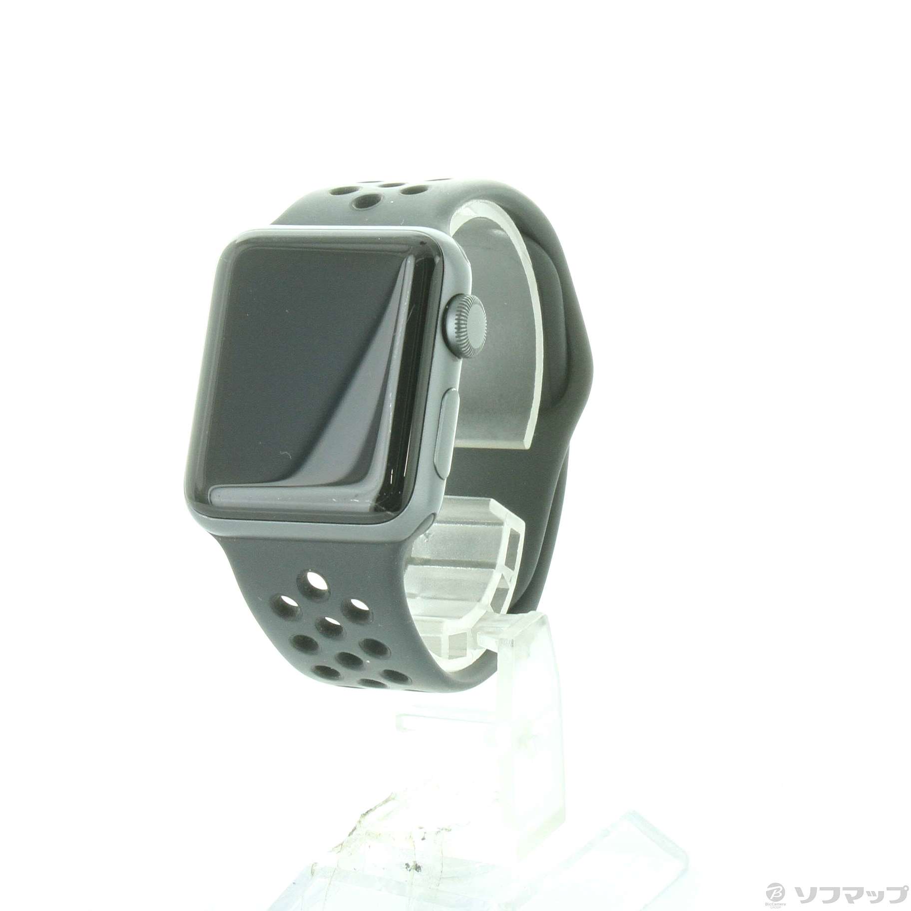 スマホ/家電/カメラApple Watch Series3　GPS 38mm　スペースグレイ