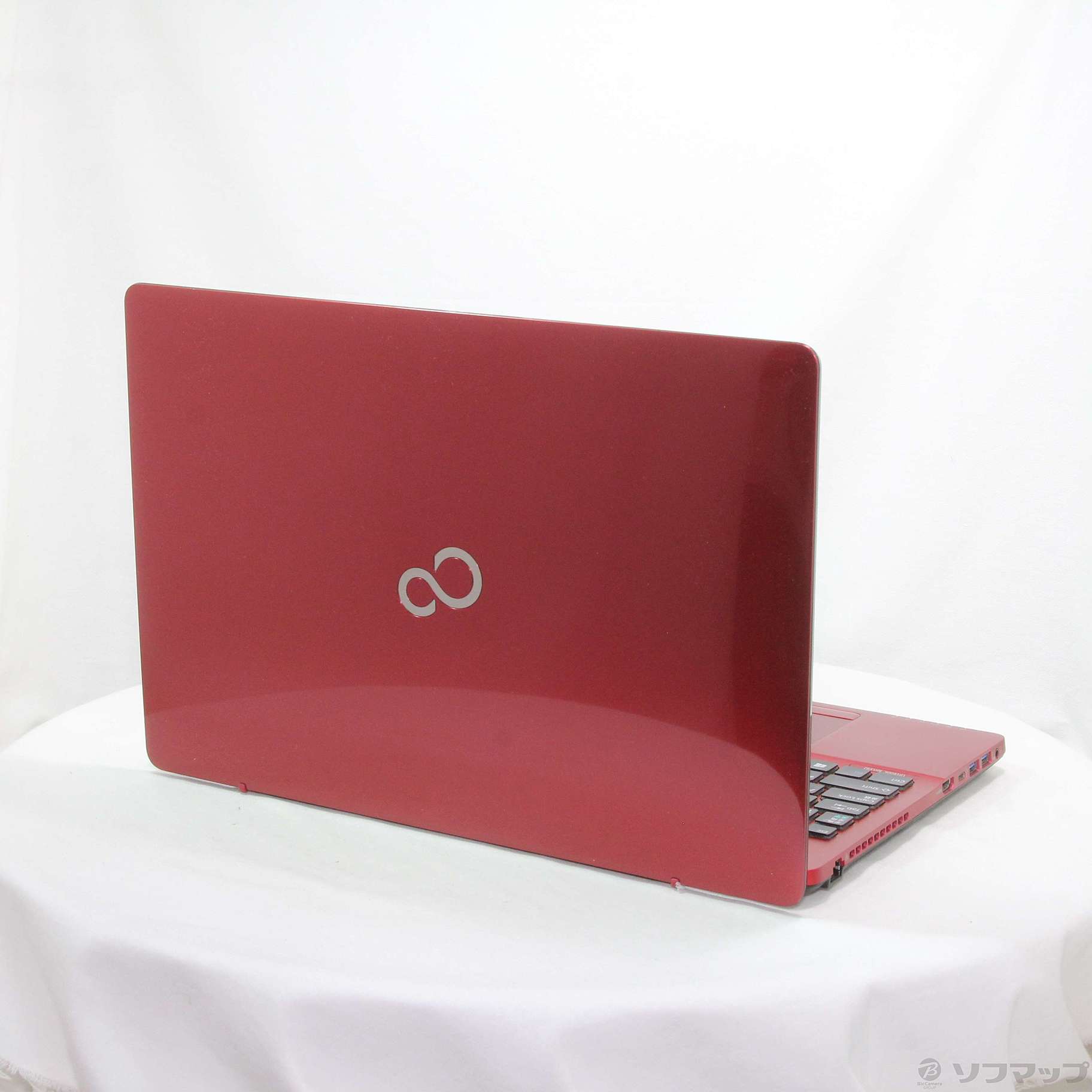 中古】LIFEBOOK AH53／B2 FMVA53B2RK ルビーレッド 〔Windows 10